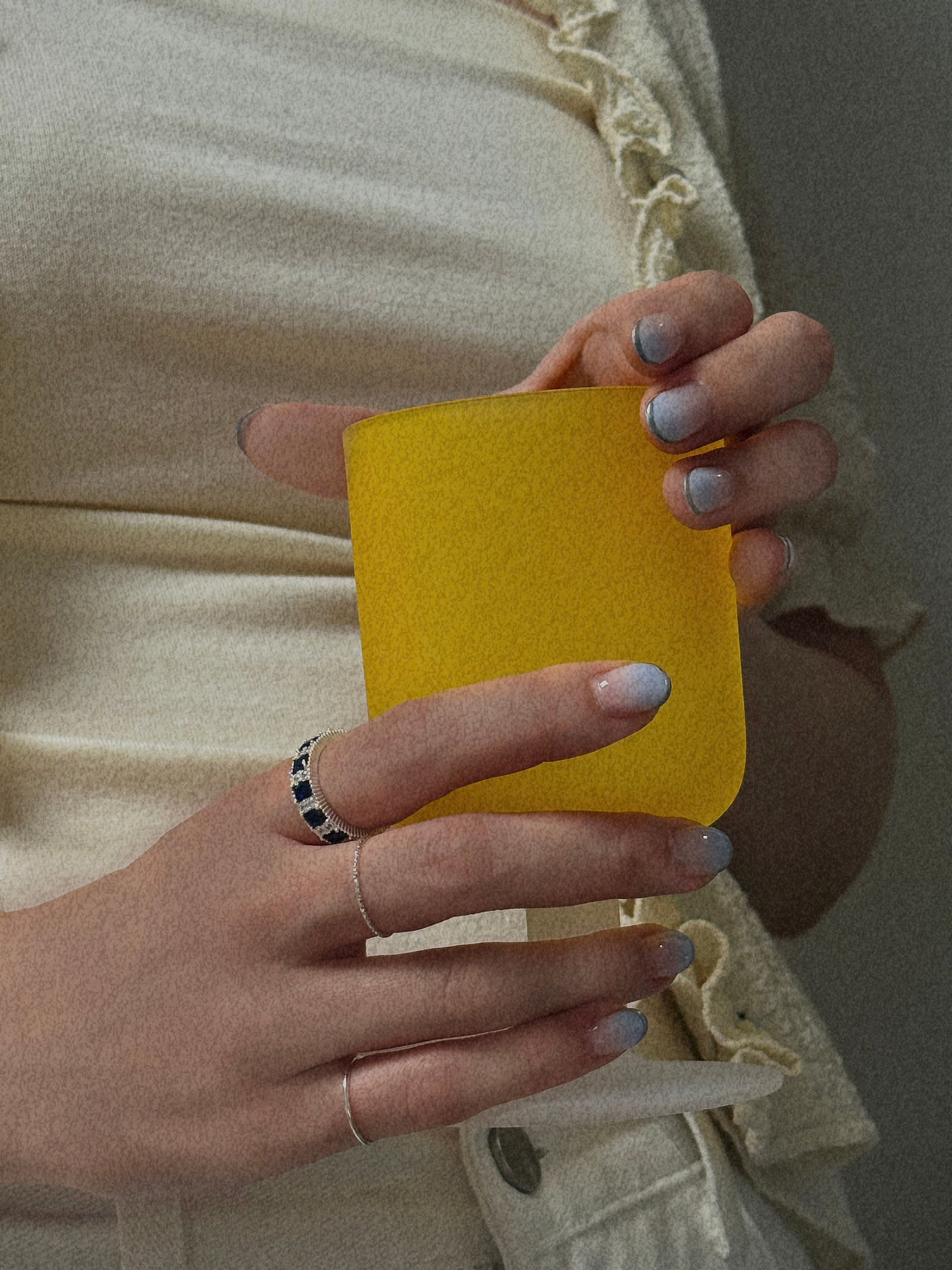 Blue Tilla Round Ring