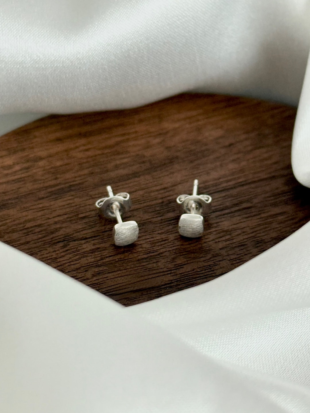 Suji Mini Cube Earring