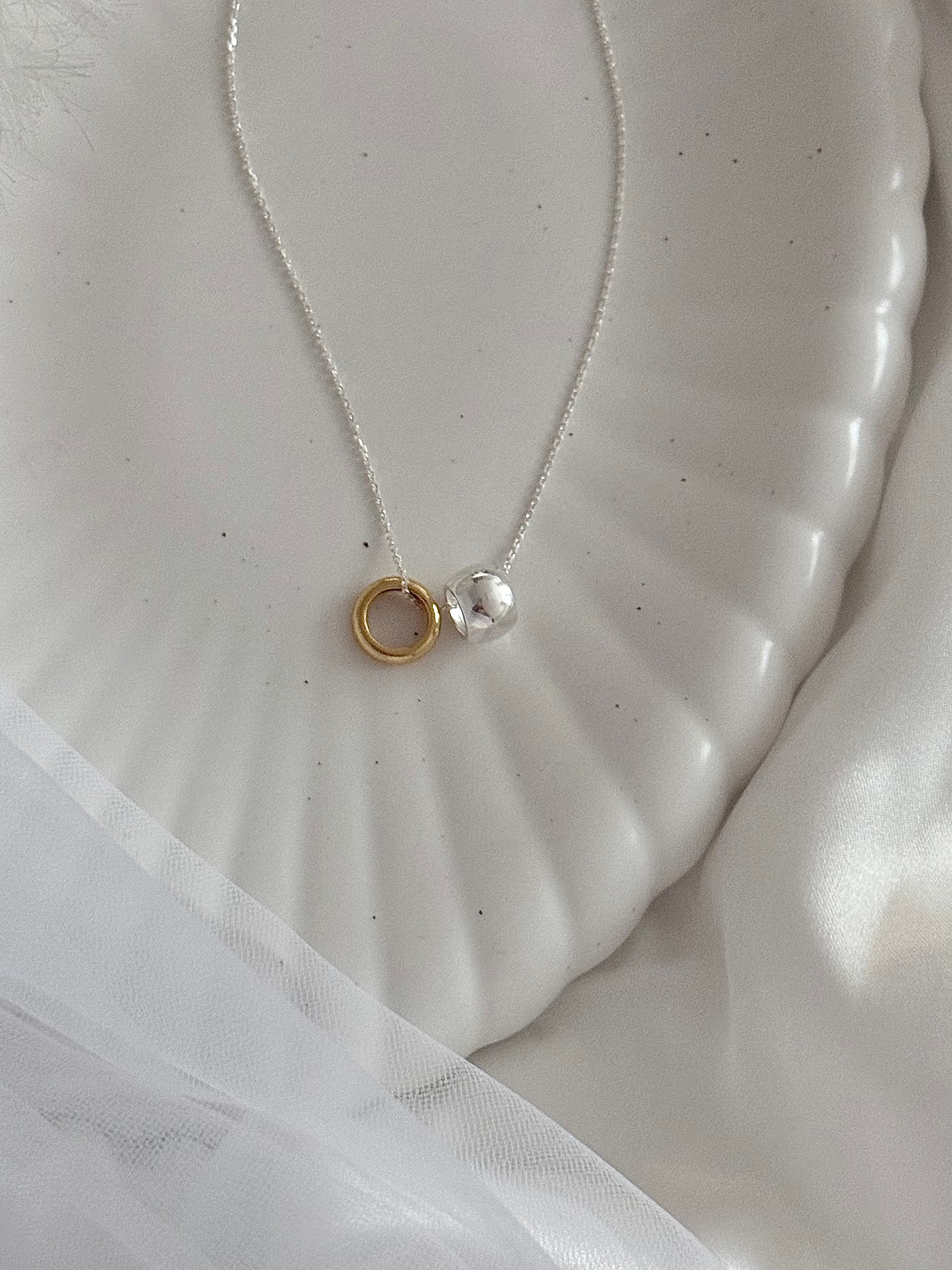 Two-Tone Reverse Necklace