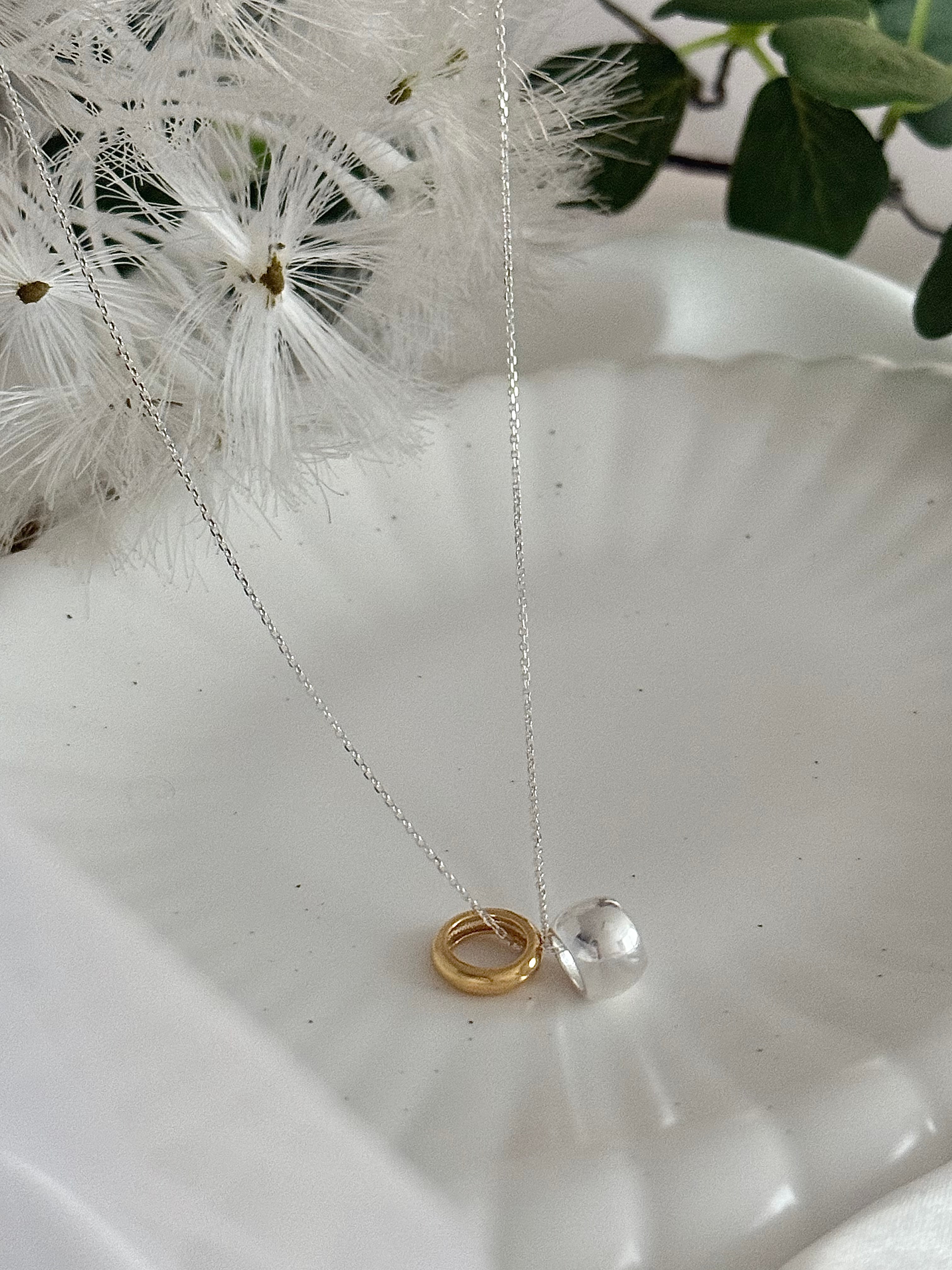 Two-Tone Reverse Necklace