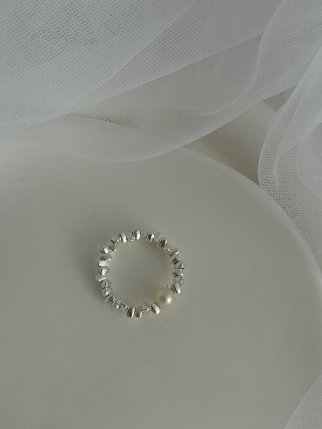 Little Pearl Beads Ring