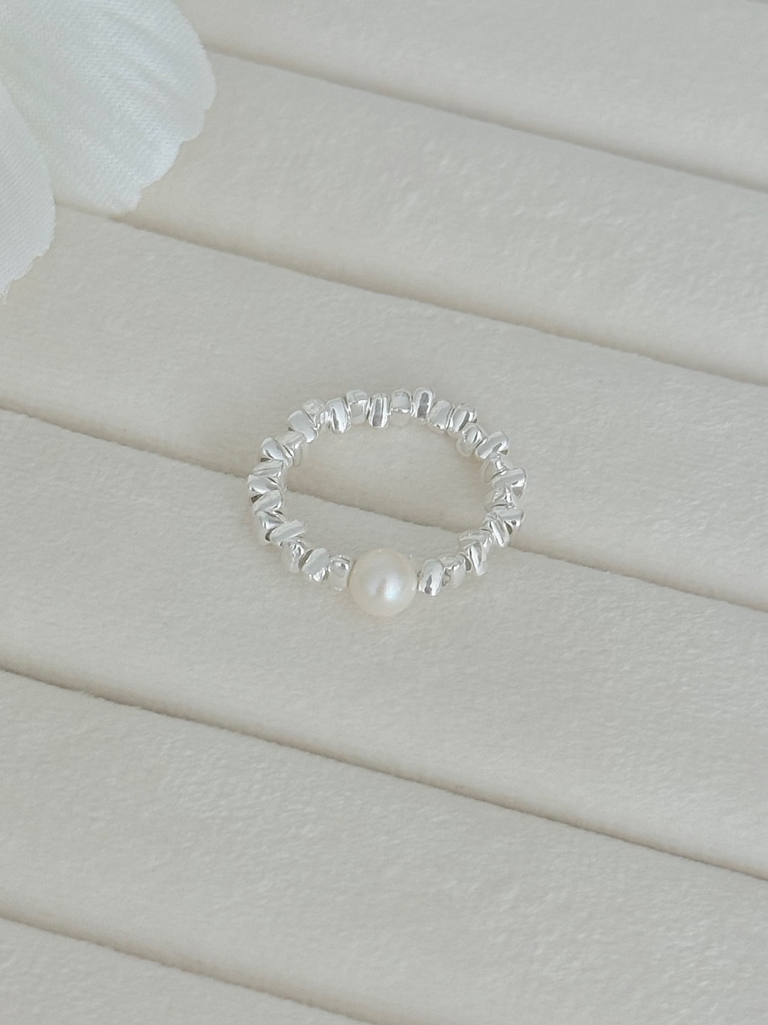 Little Pearl Beads Ring