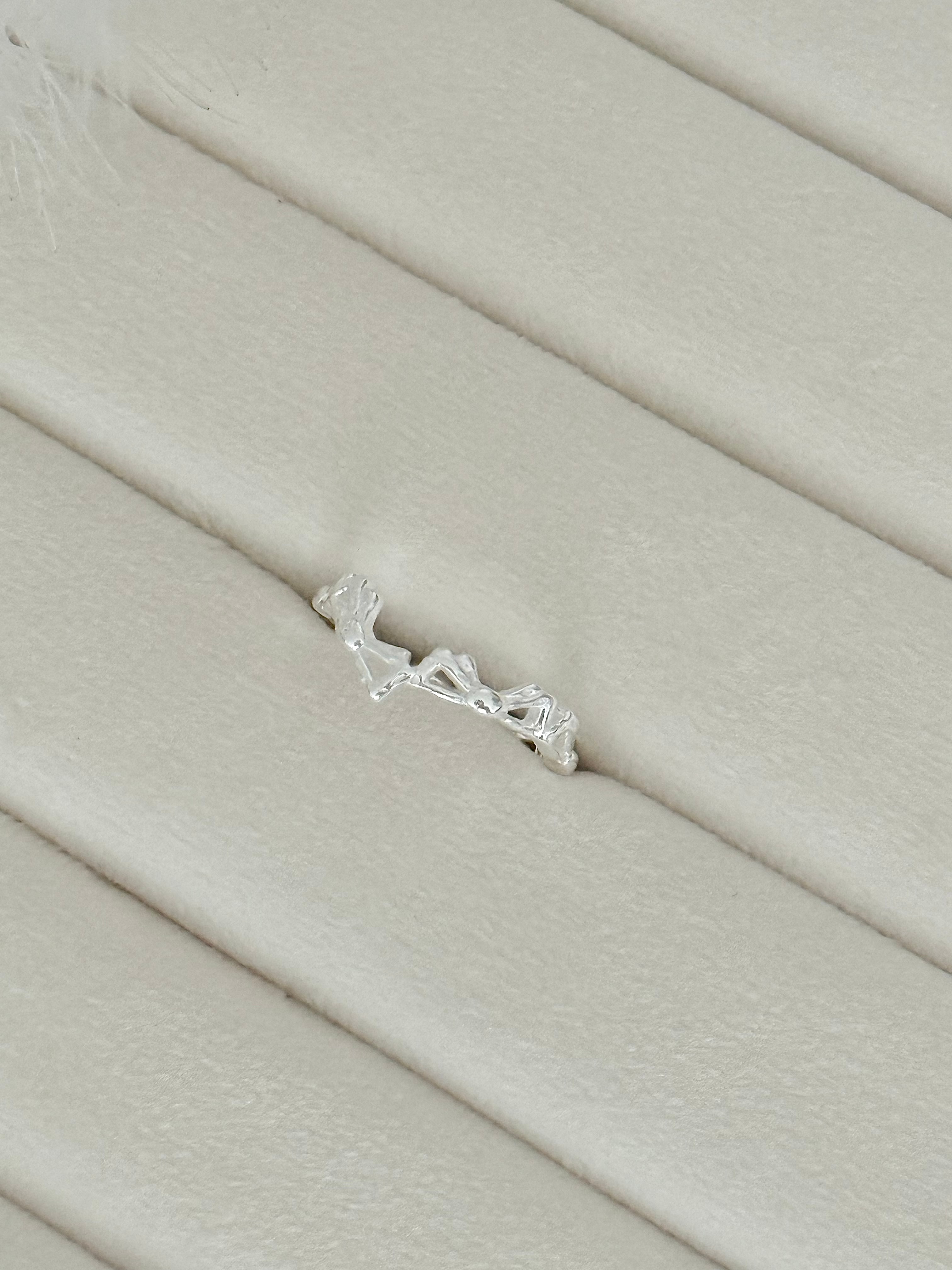 Twist Ribbon Open Ring