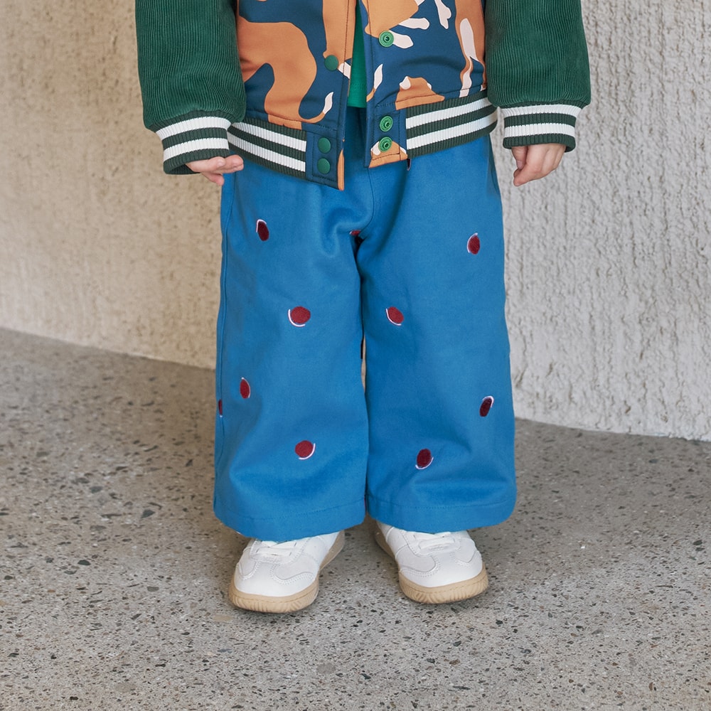 CIRCLE EMB PANTS