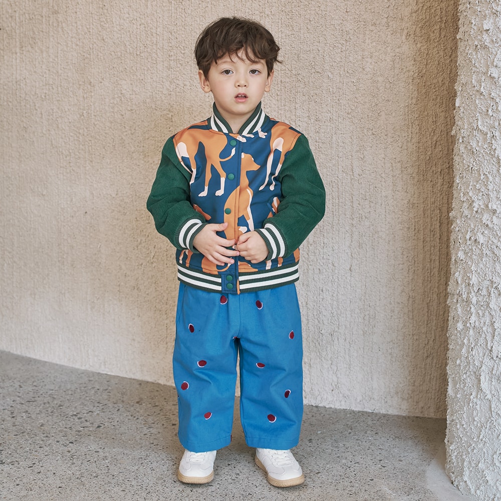 CIRCLE EMB PANTS