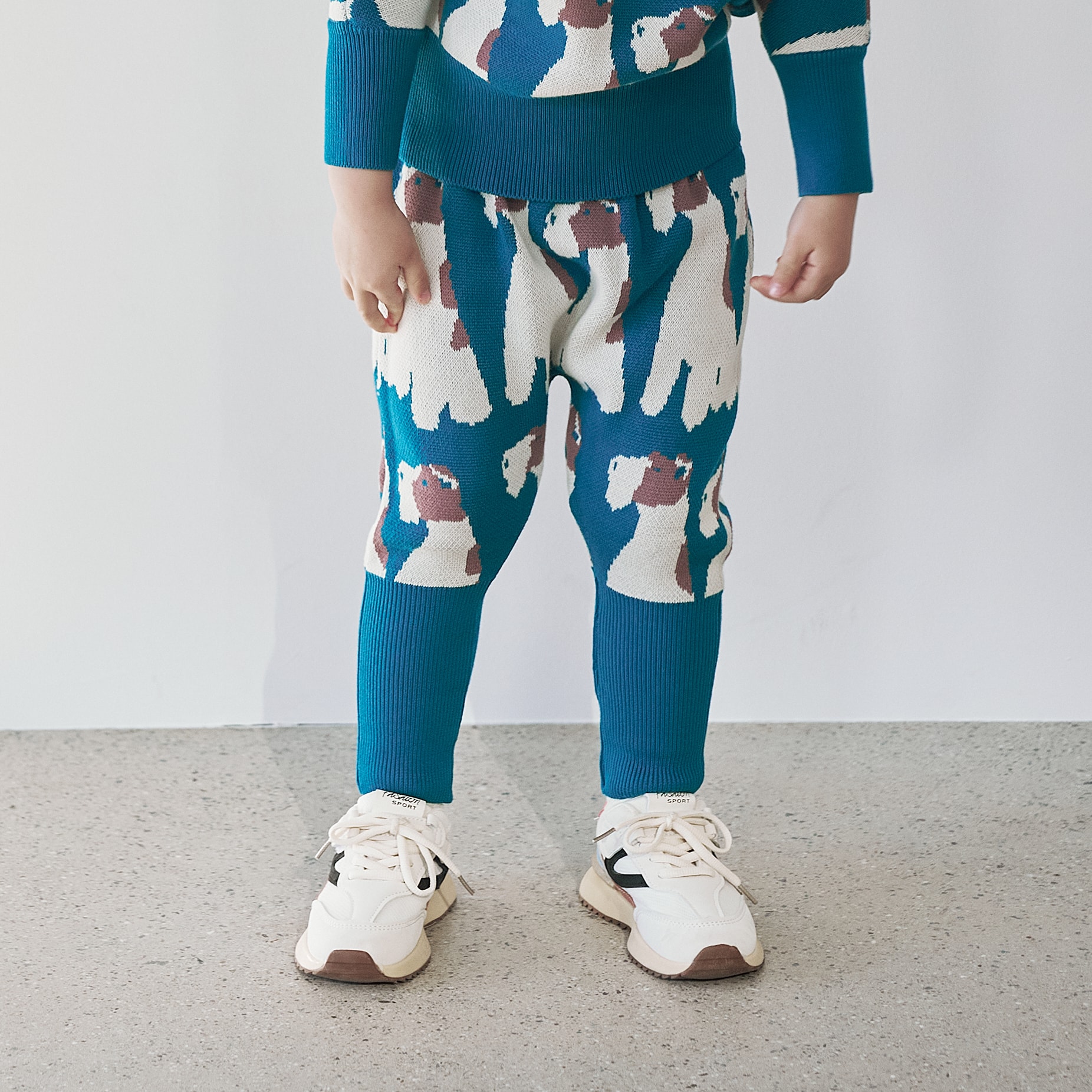 FOX TERRIOR KNIT PANTS