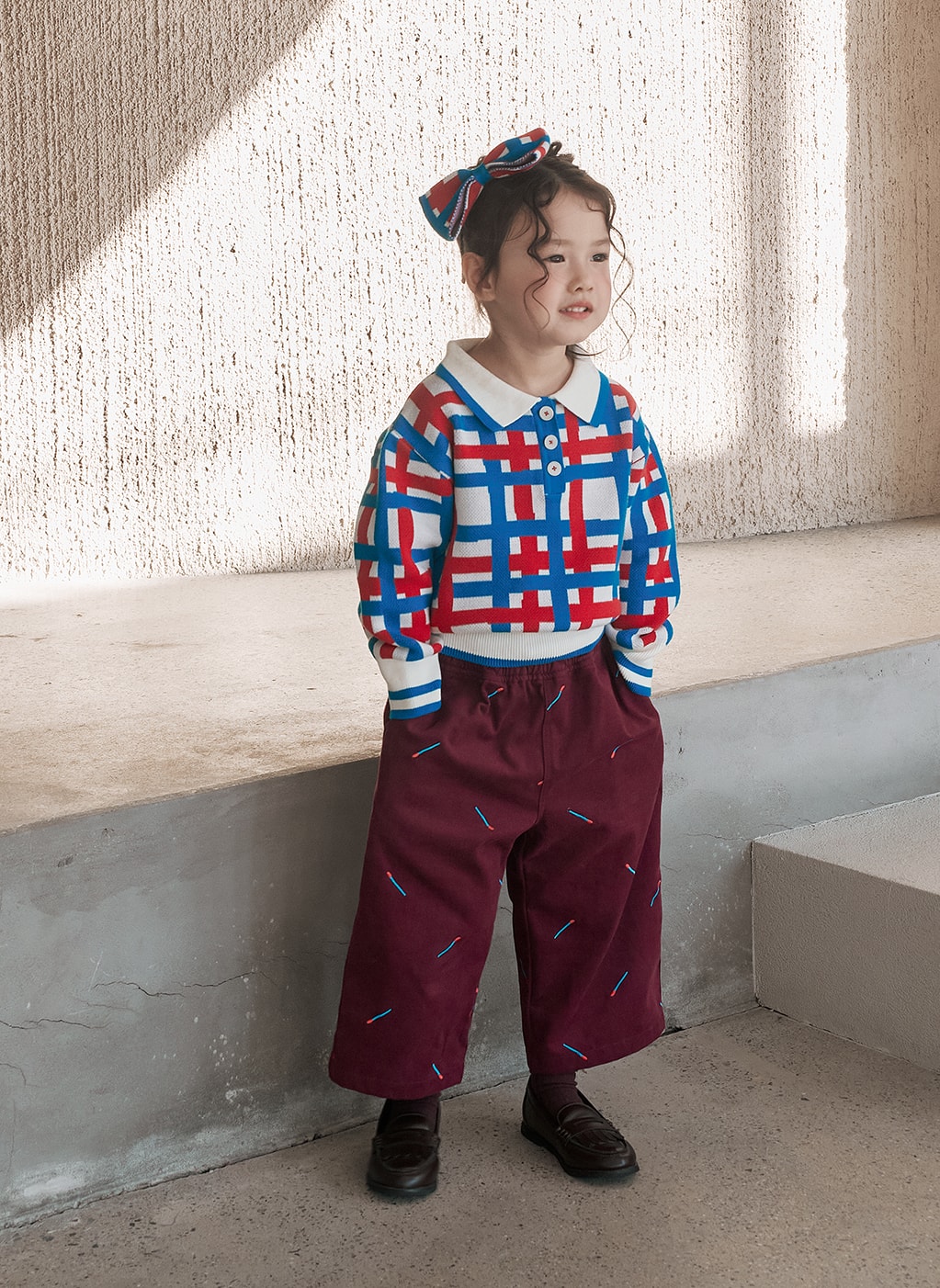 MATCH EMB PANTS