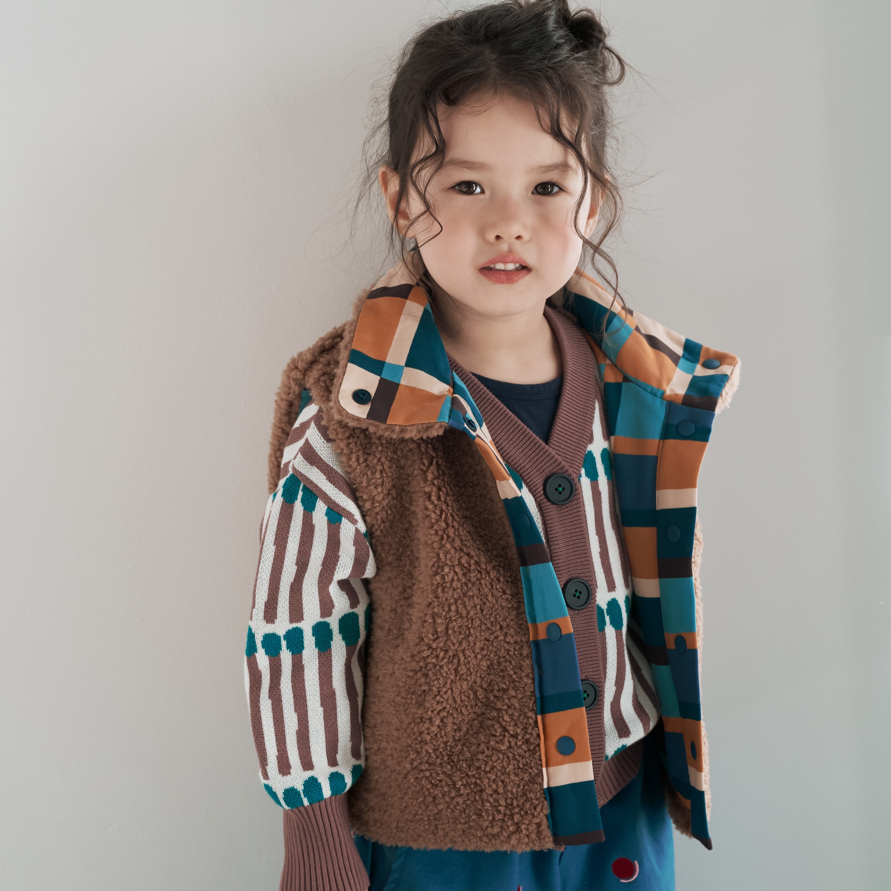 CHECK REVERSIBLE VEST
