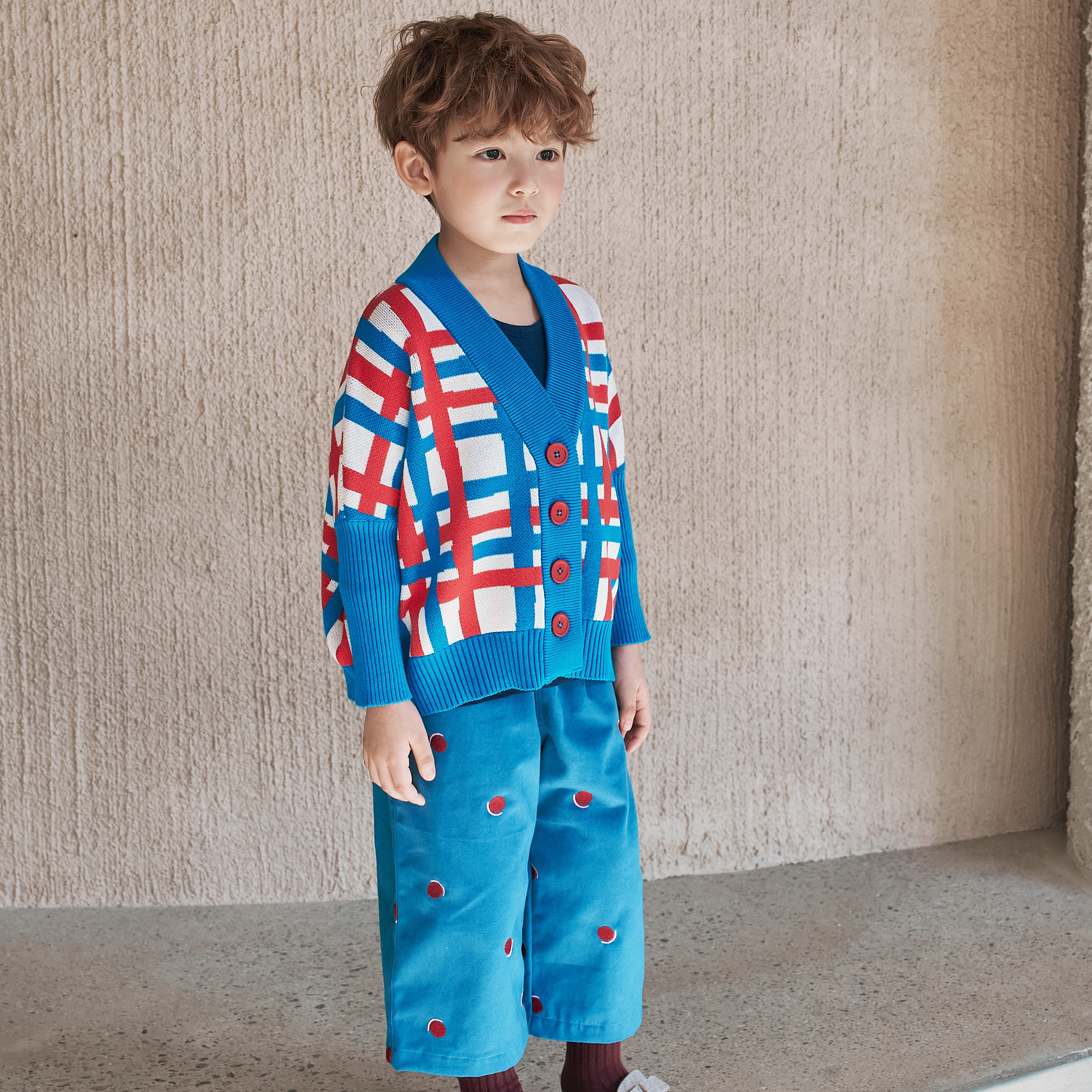 CIRCLE EMB PANTS