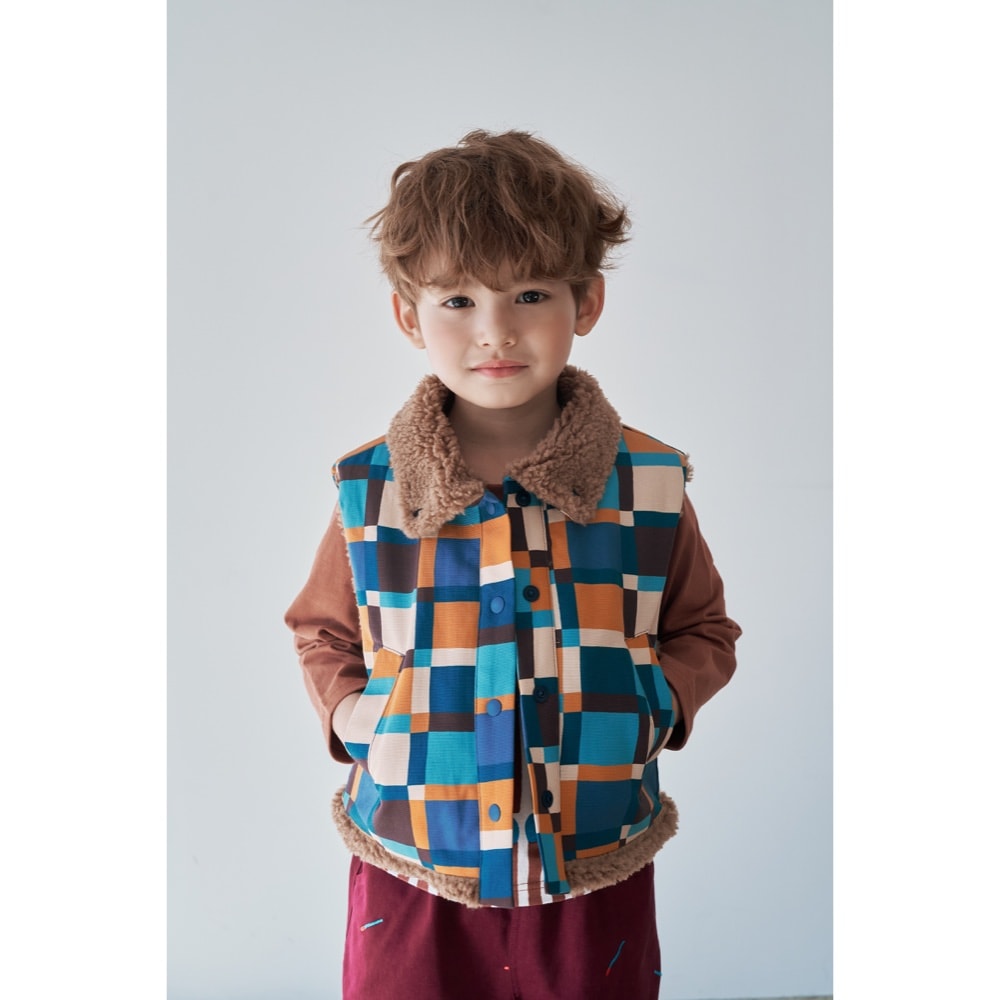CHECK REVERSIBLE VEST