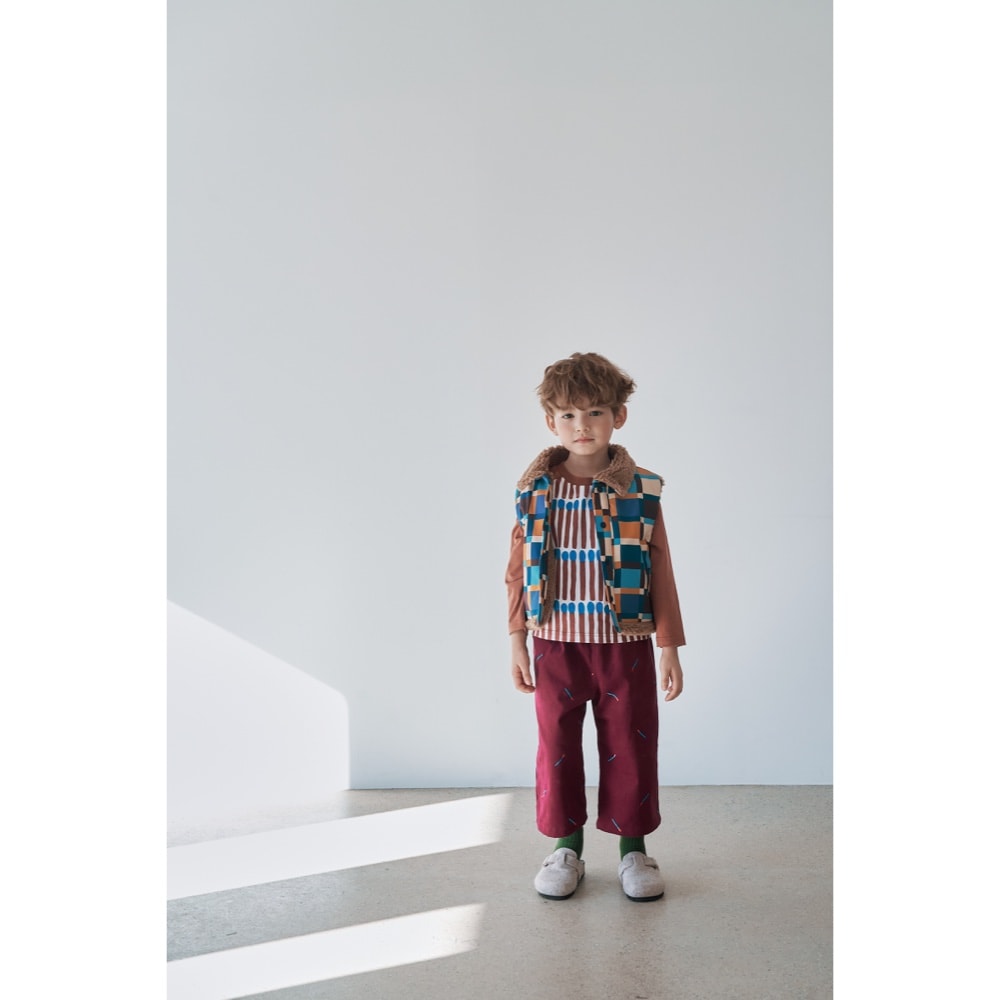 CHECK REVERSIBLE VEST
