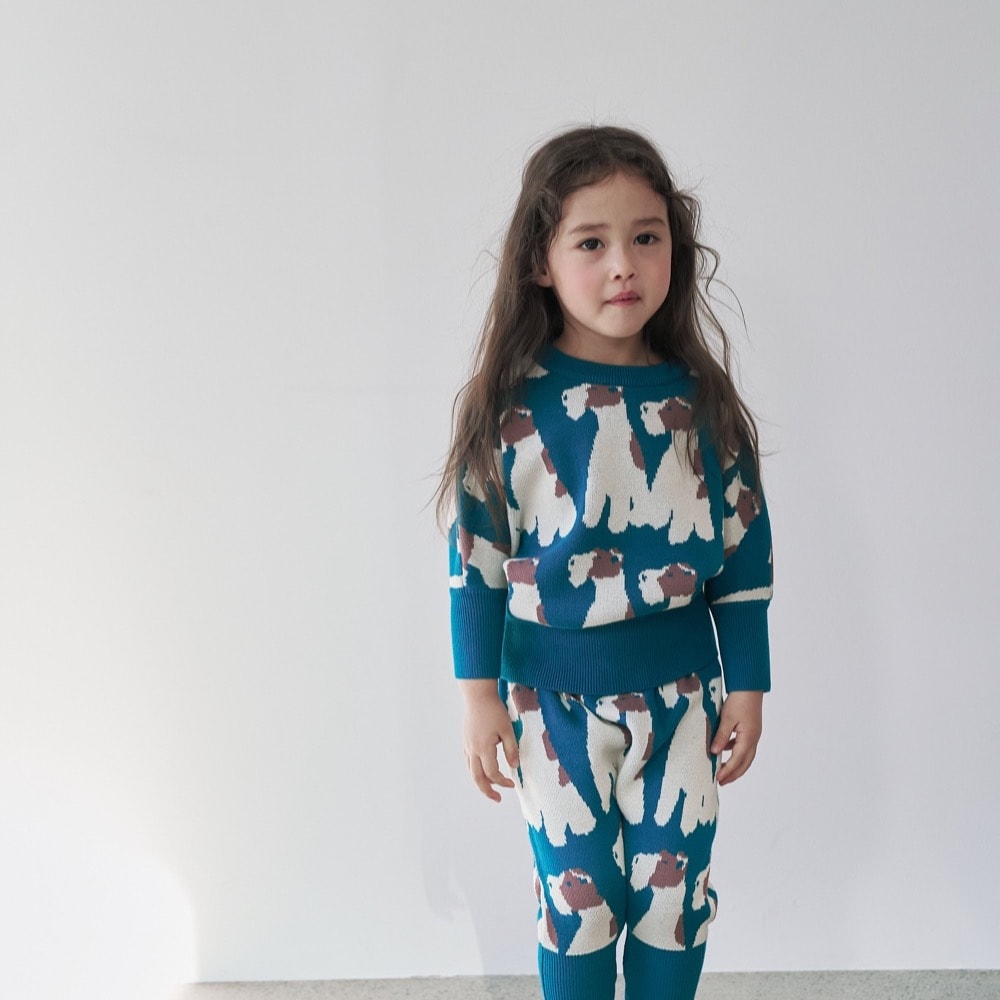 FOX TERRIOR KNIT PANTS