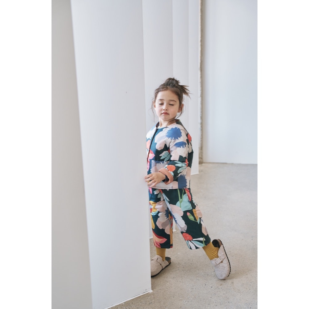 MULTIFLOWER PADDED REVERSIBLE JACKET