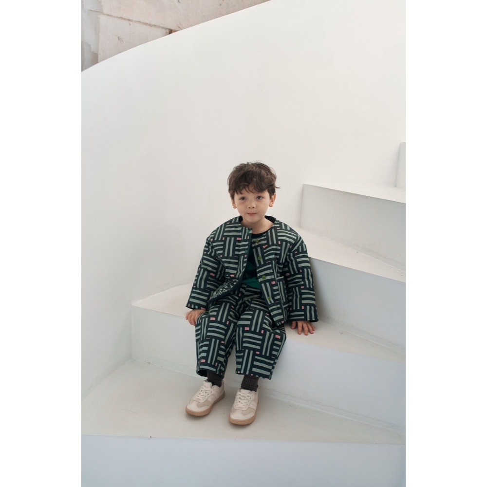 WOVEN PADDED PANTS