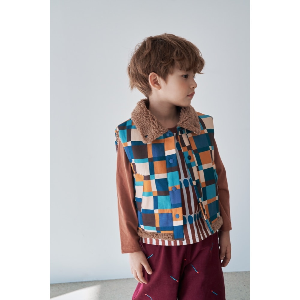 CHECK REVERSIBLE VEST