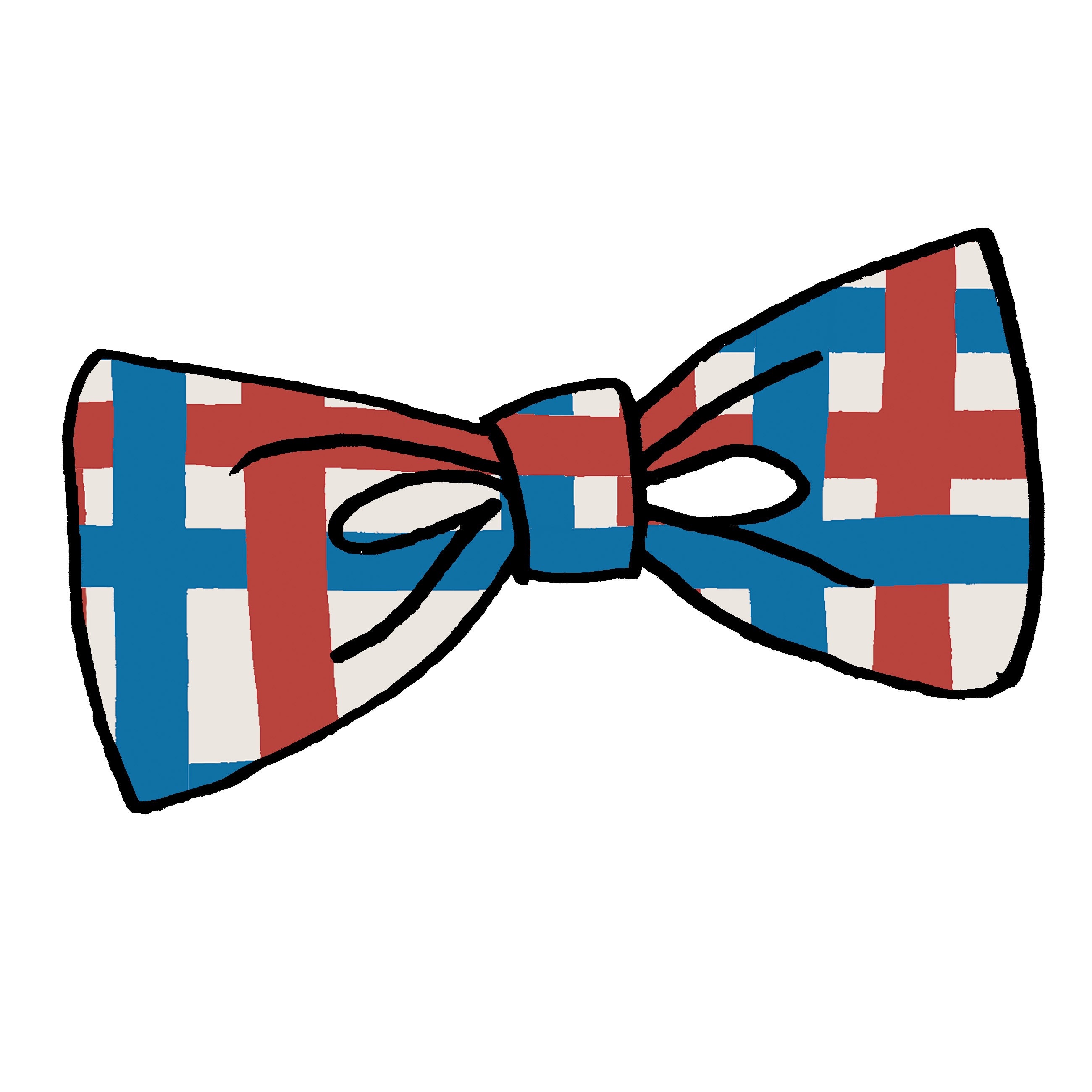 PLAID HAIRCLIP