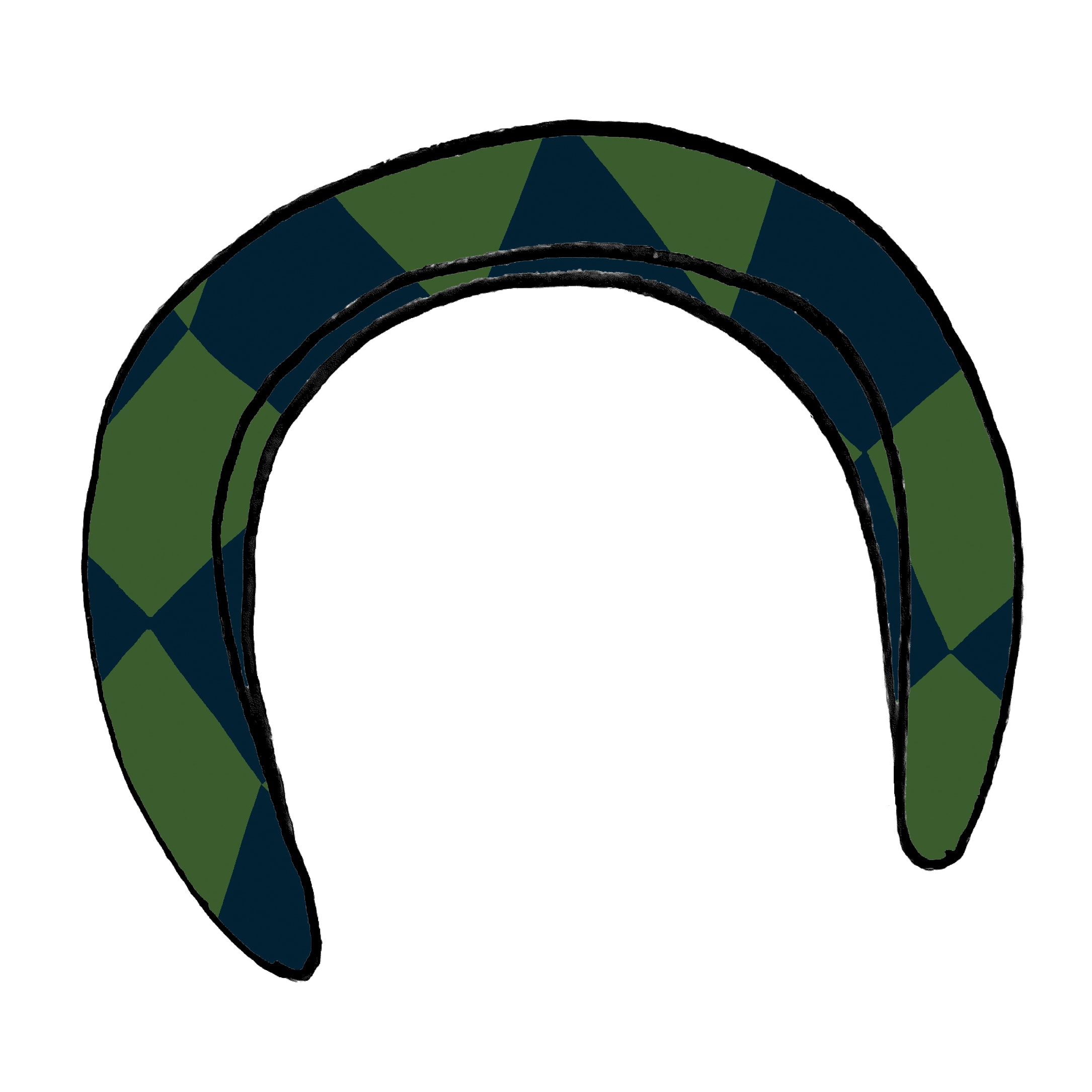 ARGYLE HAIRBAND