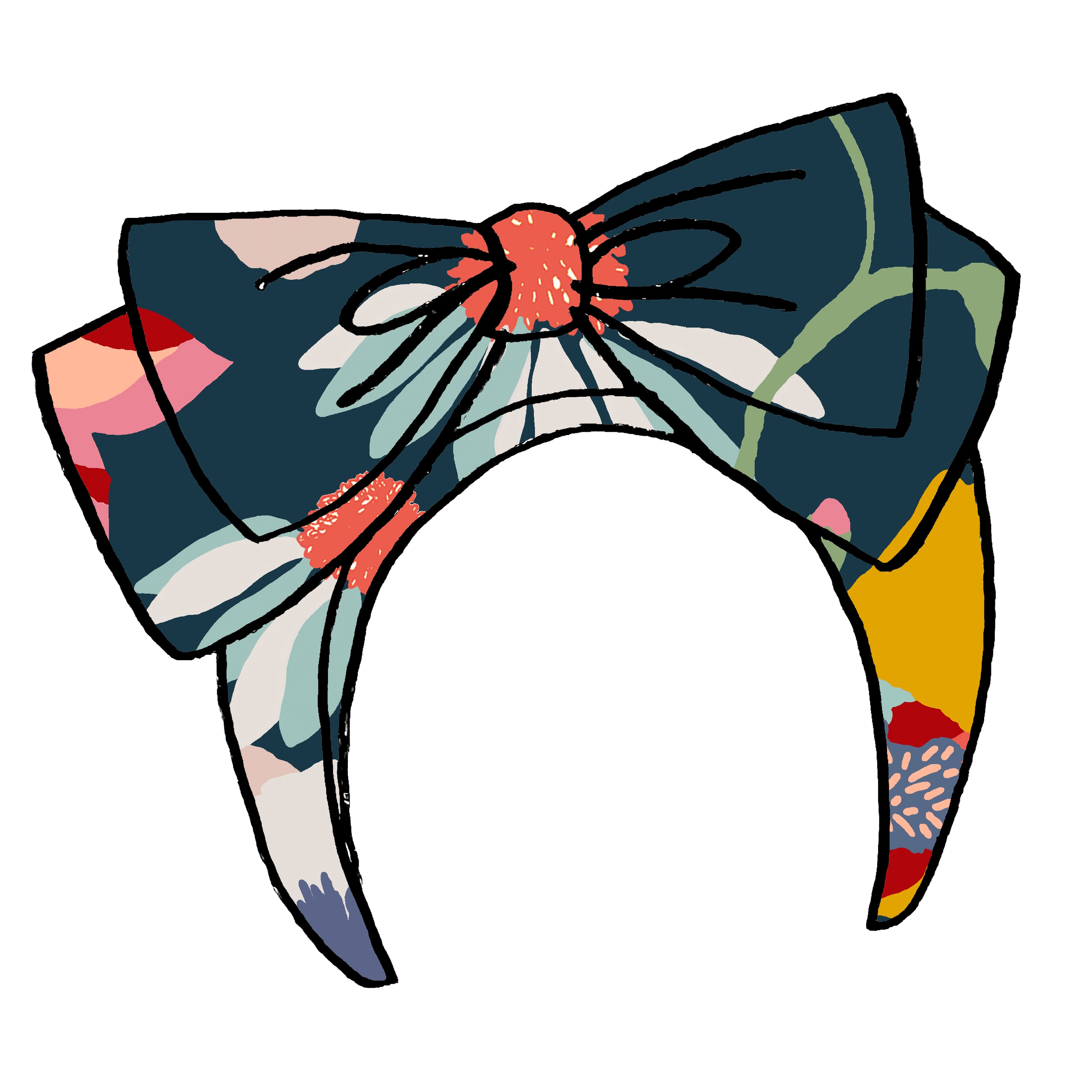 MULTIFLOWER HAIRBAND