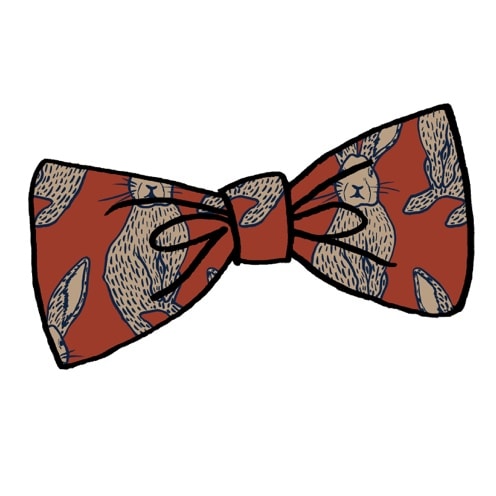 RABBIT HAIRCLIP