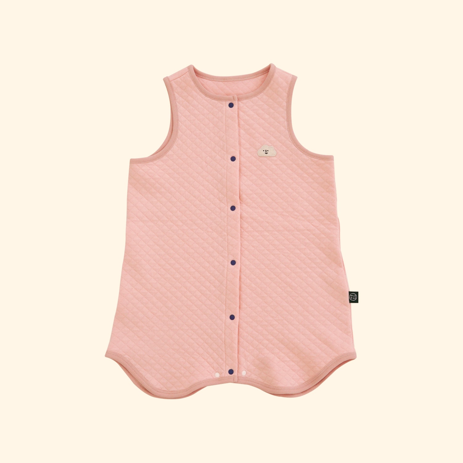 Hug Sleep Vest - Berry Milk