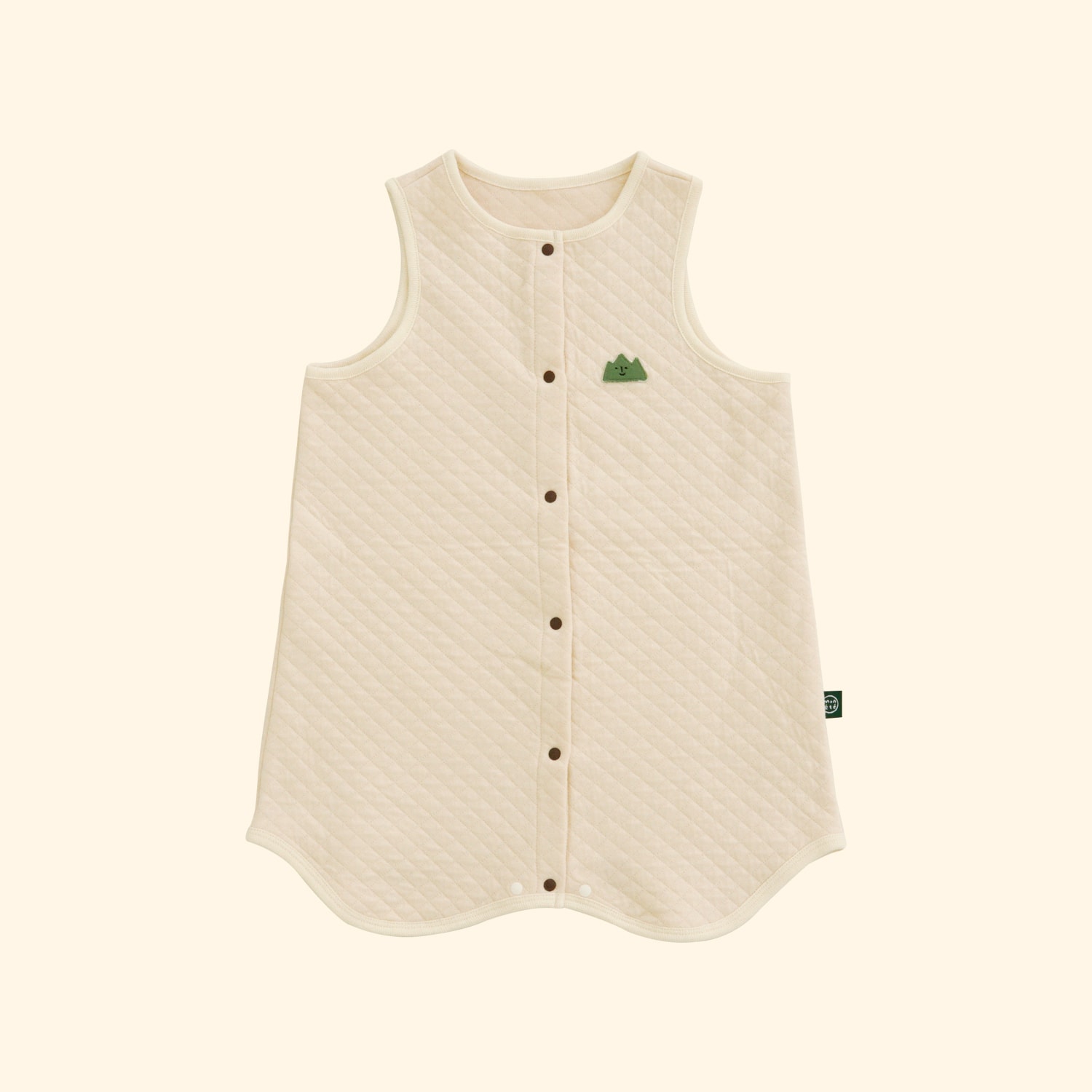 Hug Sleep Vest - Cream
