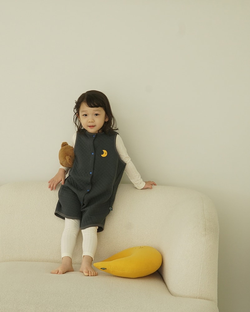 Hug Sleep Vest - Charcoal