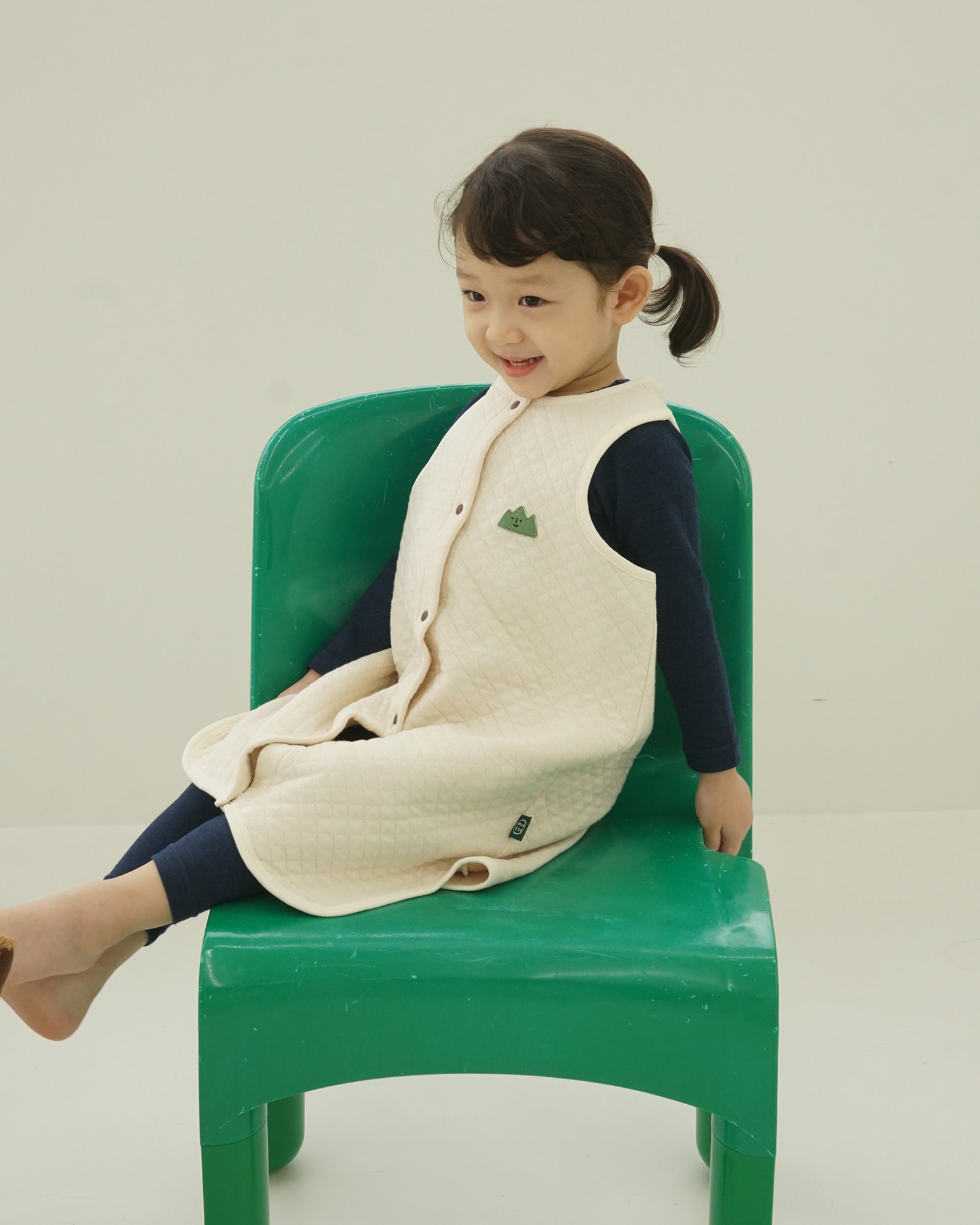 Hug Sleep Vest - Cream