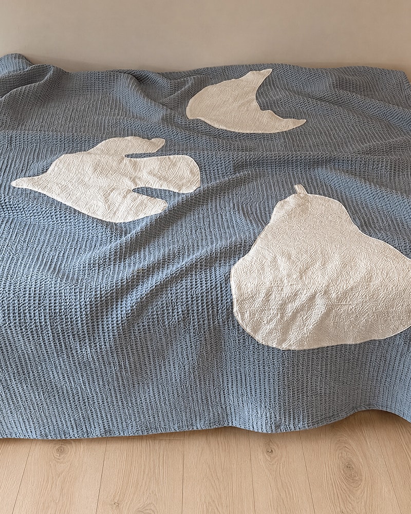Amalfi Blanket - Bay Blue