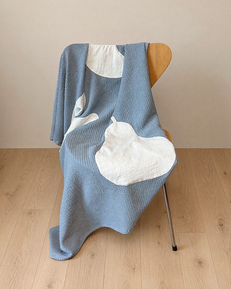 Amalfi Blanket - Bay Blue