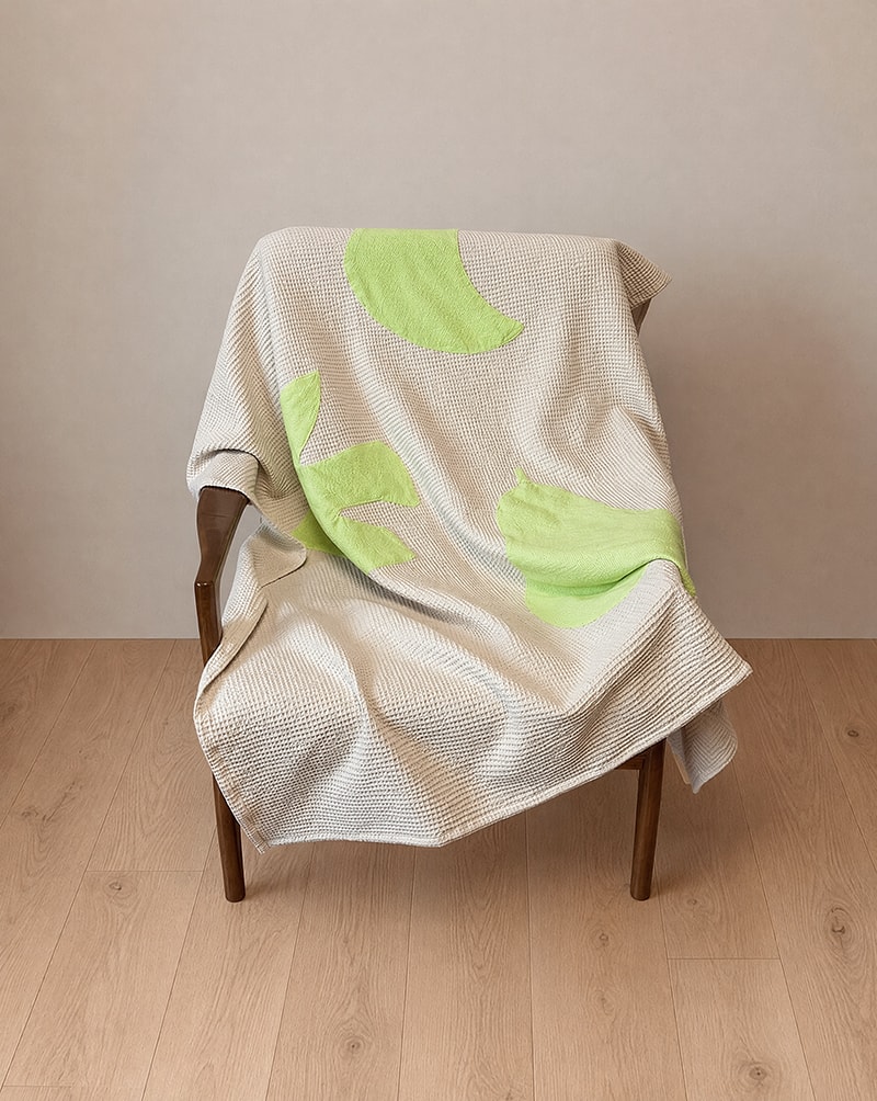 Amalfi Blanket - Lime Sherbet