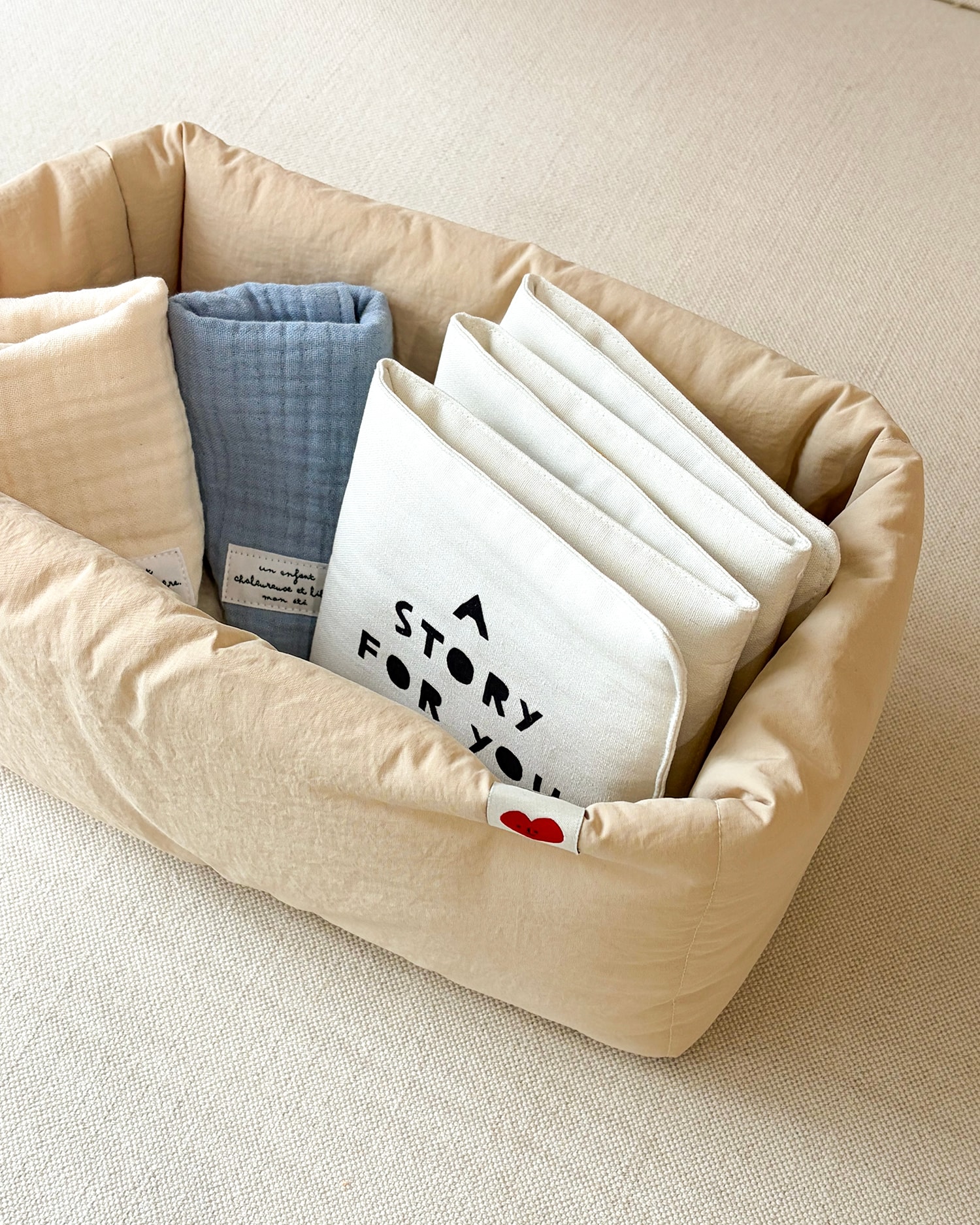 Pudding Padding Box - Beige