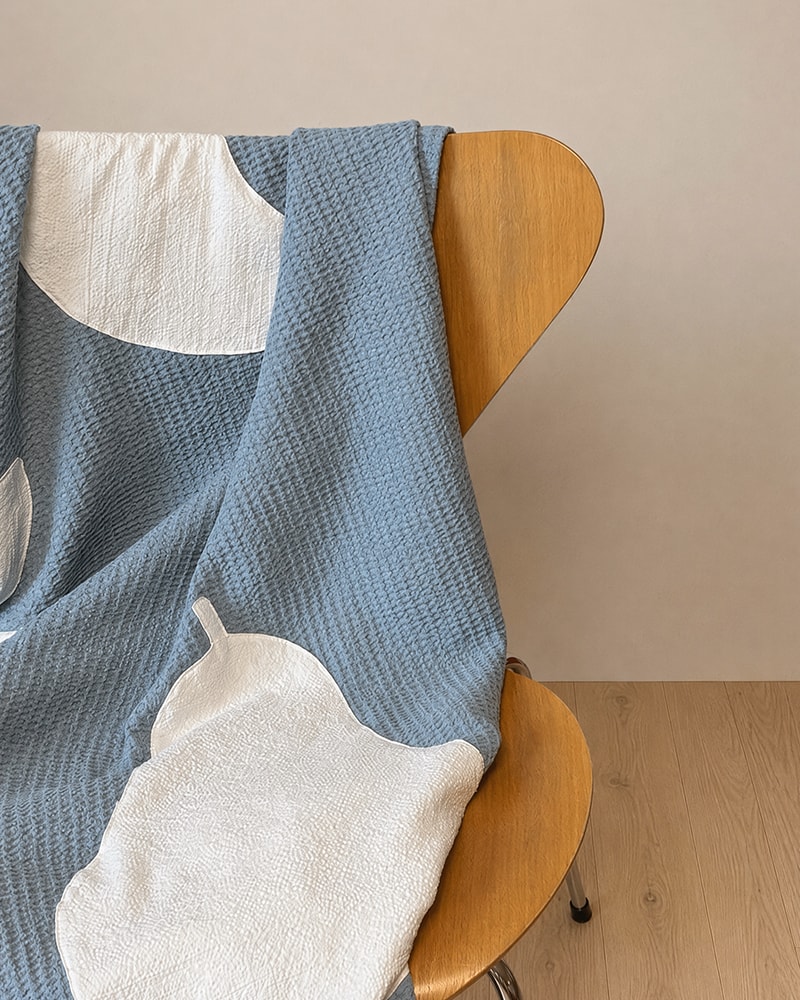 Amalfi Blanket - Bay Blue