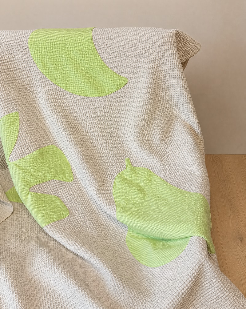 Amalfi Blanket - Lime Sherbet