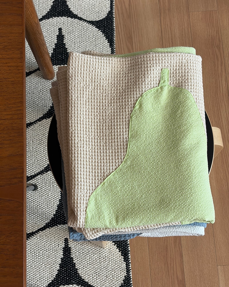 Amalfi Blanket - Lime Sherbet