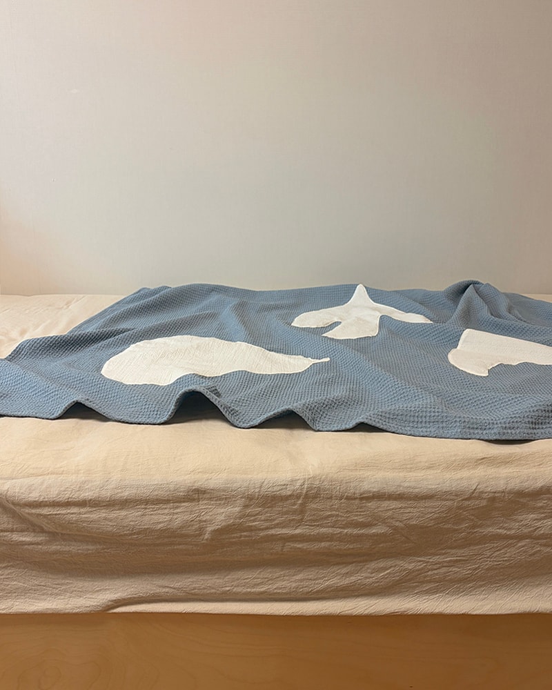 Amalfi Blanket - Bay Blue