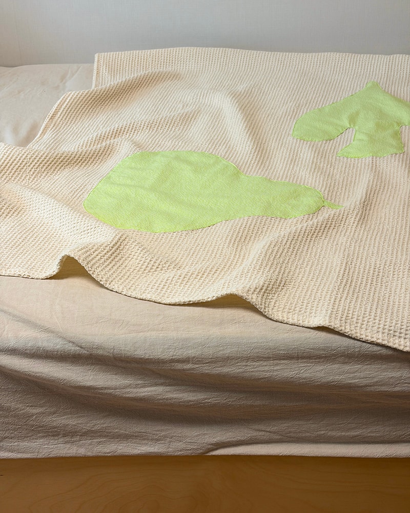 Amalfi Blanket - Lime Sherbet