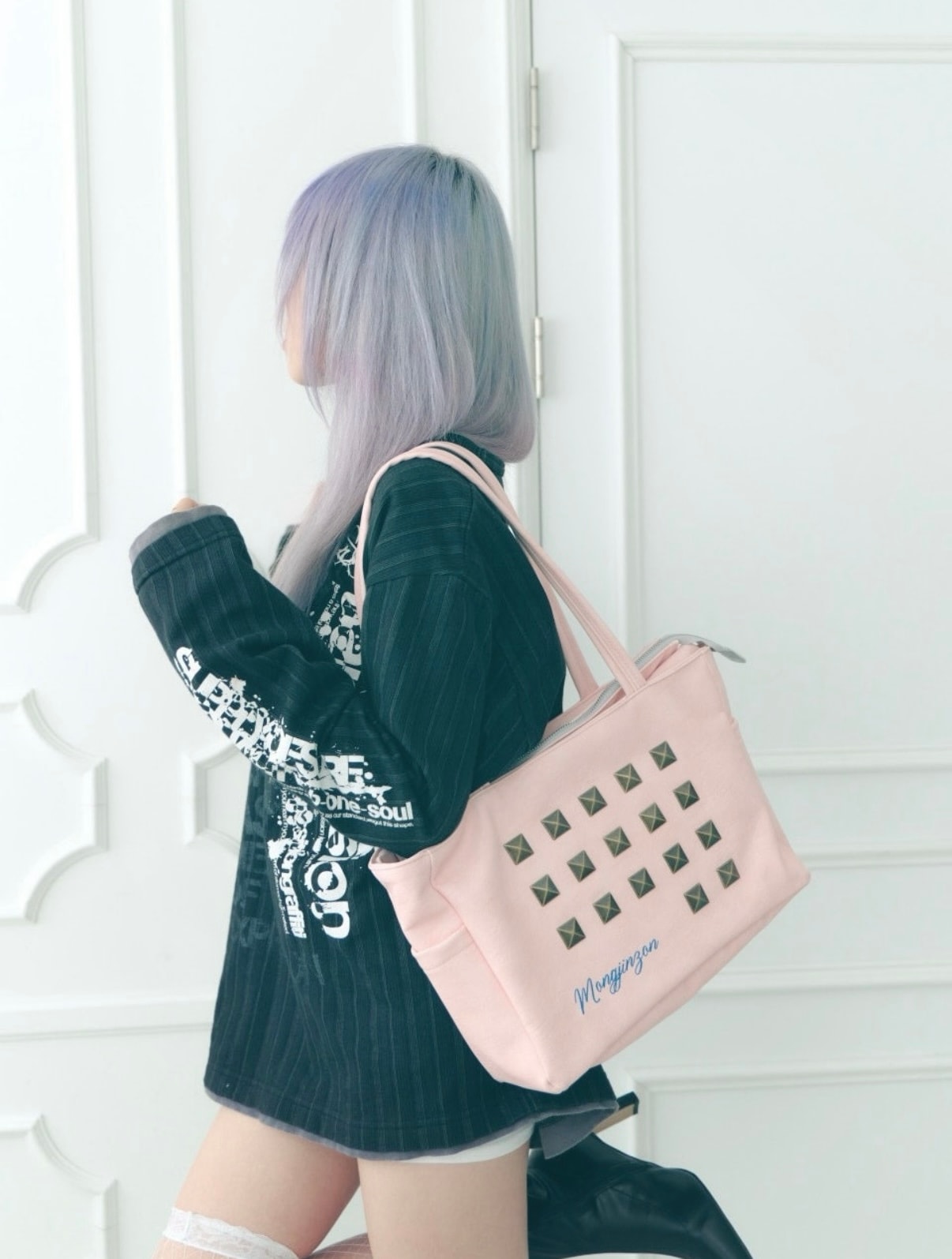 Hard candy bag (pink)