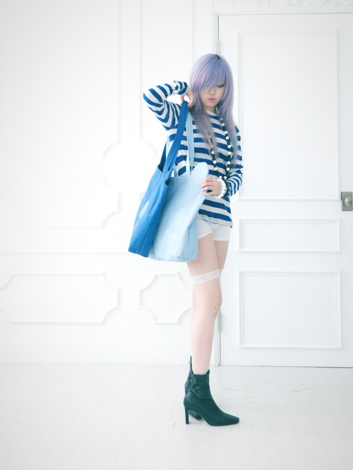 Chu bag (blue)