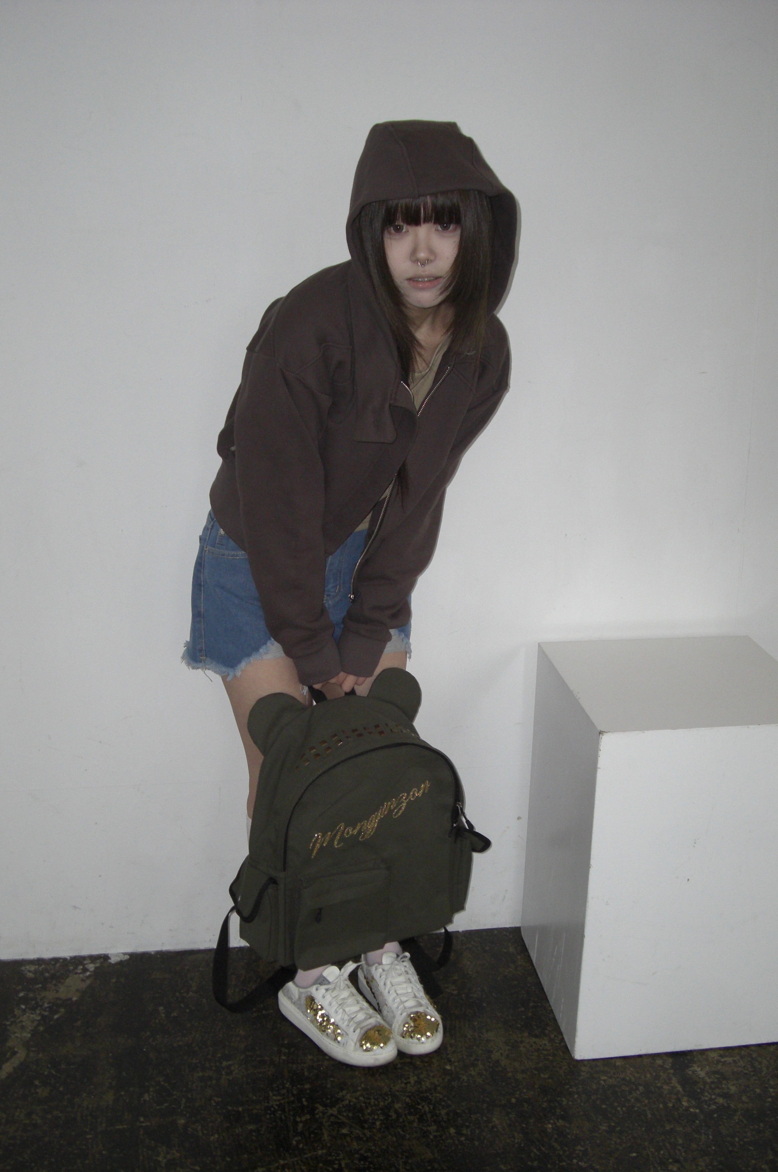 Fight Hoodie Jacket (brown)