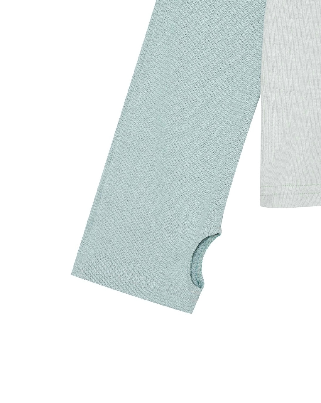 MAGAZINE LONG-SLEEVE TOP MINT