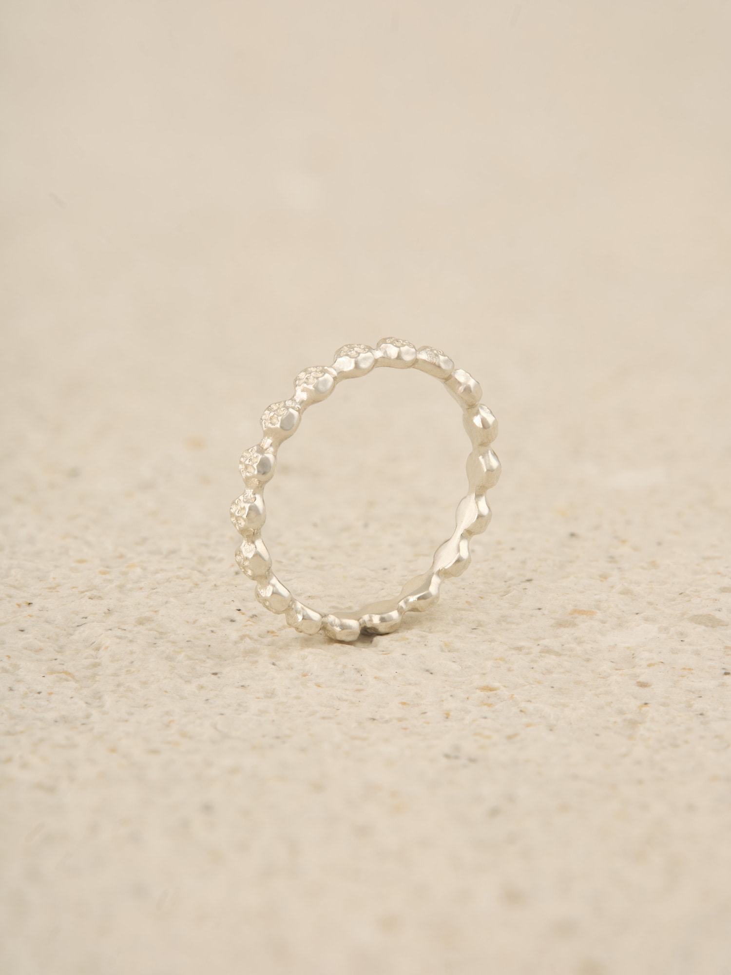 Floral mini ring