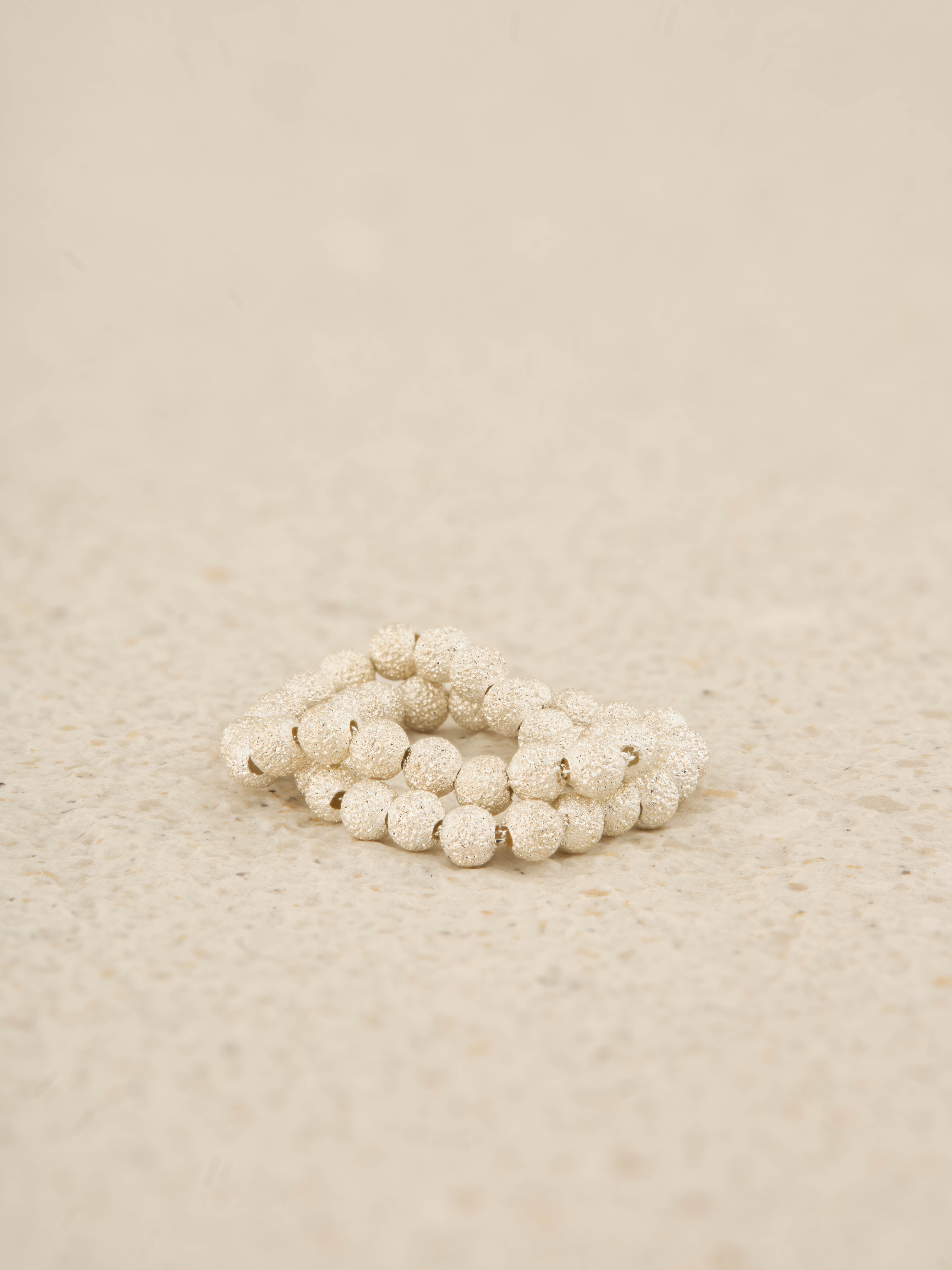 Matte sand ring