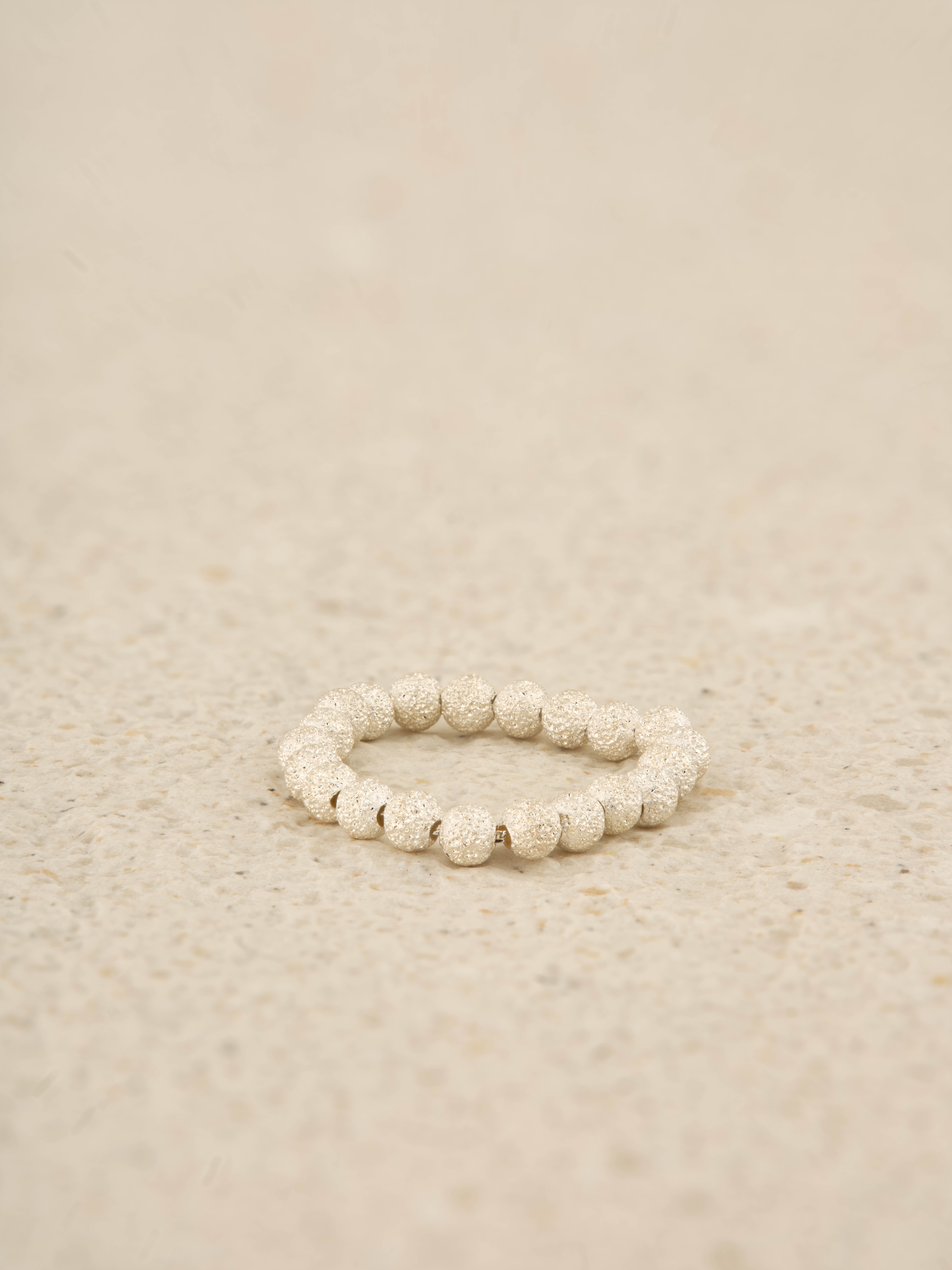 Matte sand ring