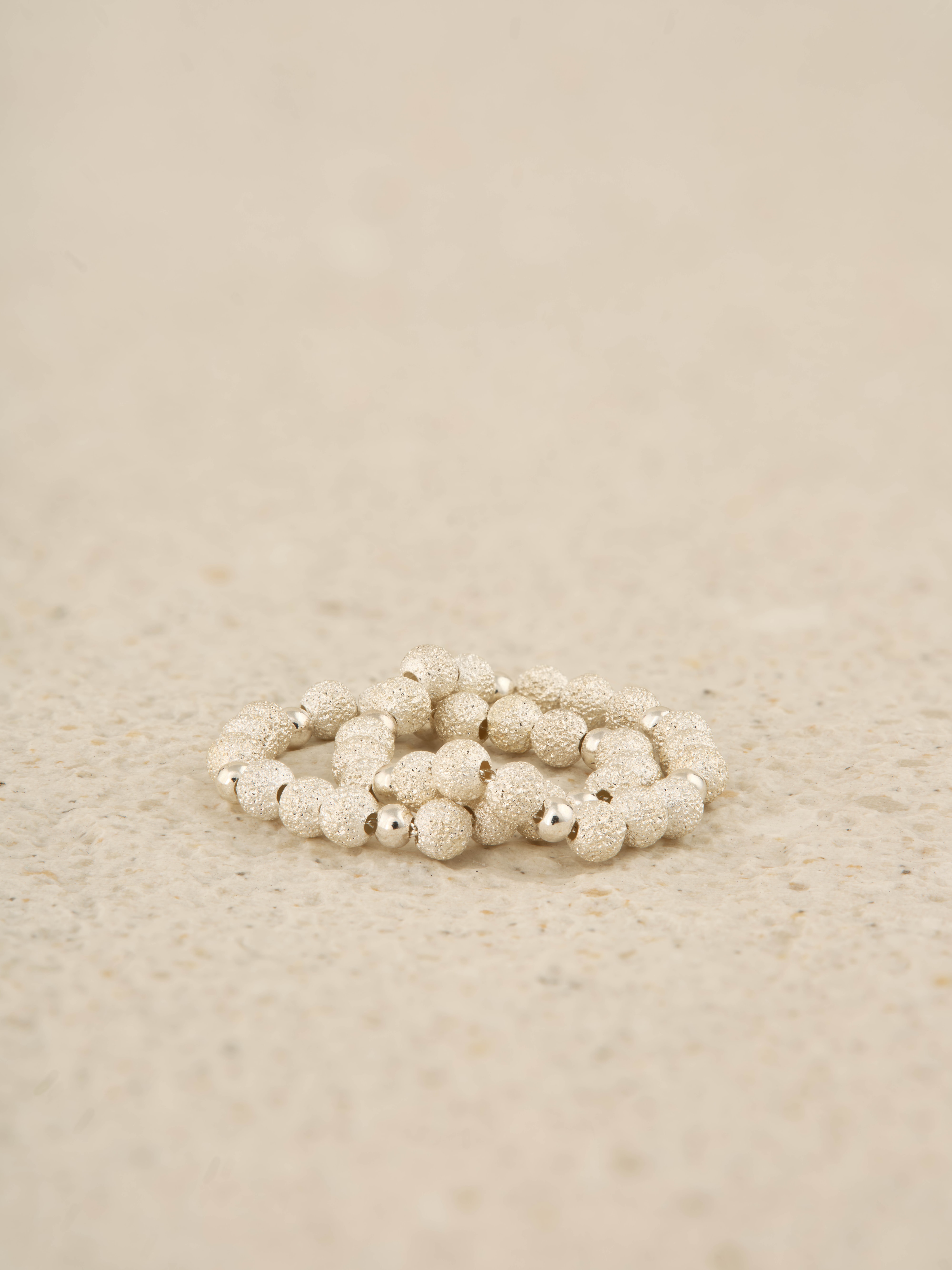 Matte sand ring (+mini ball)