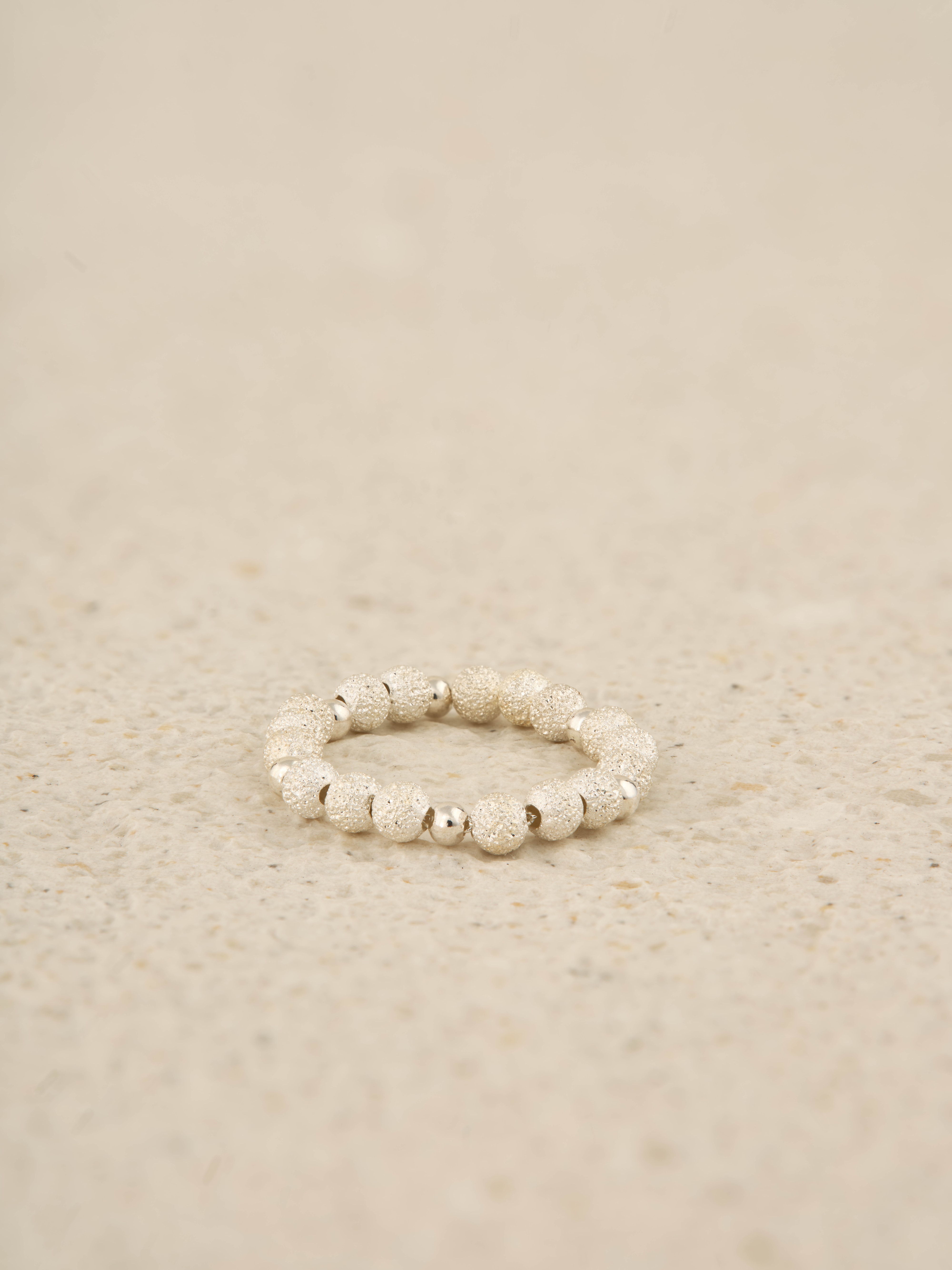 Matte sand ring (+mini ball)