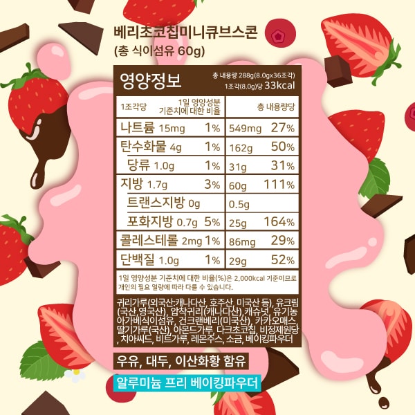 [하프팩]베초칩미니큐브스콘
