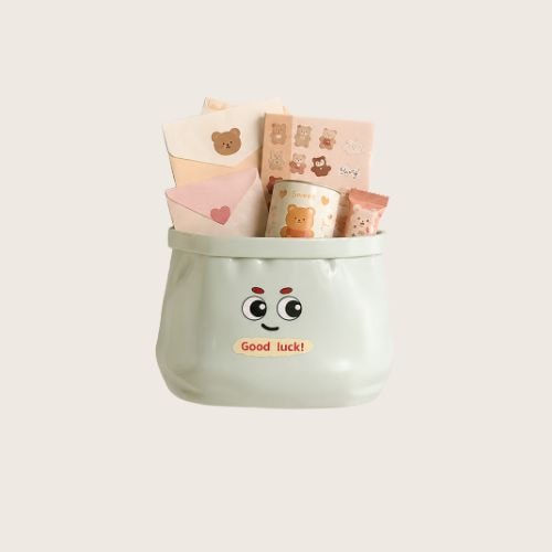냉장고 자석 수납함 (화이트/민트)