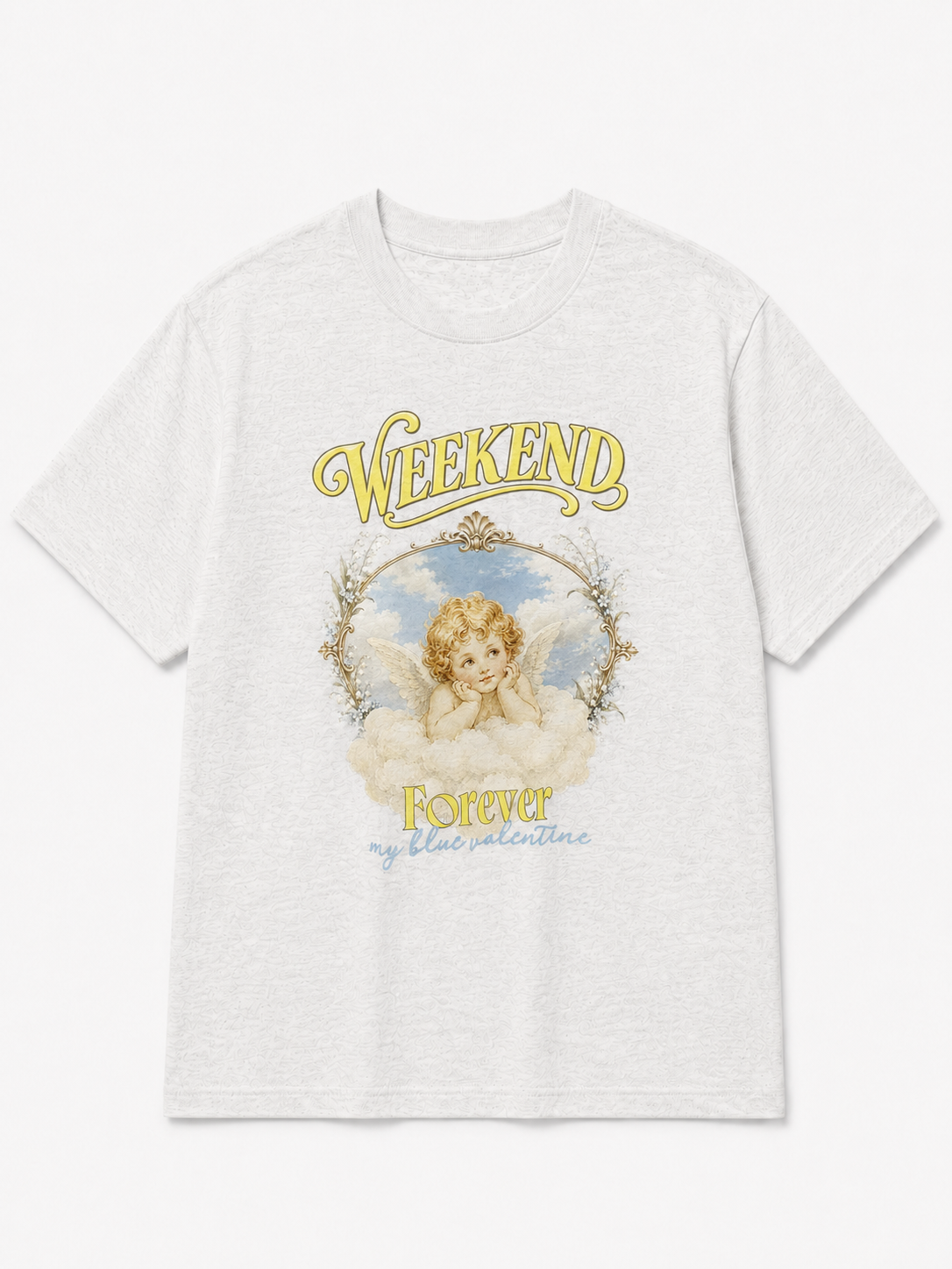 [Weekend Graphic T-shirt] Vintage Angel