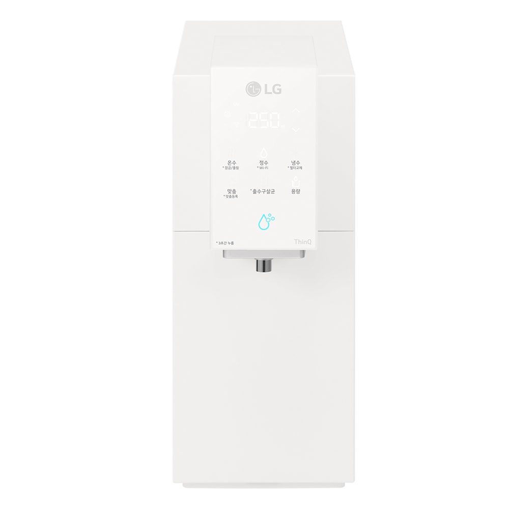 LG 퓨리케어 오브제컬렉션 정수기(맞춤 출수, 냉온정, 카밍에센스화이트) WD523VHT