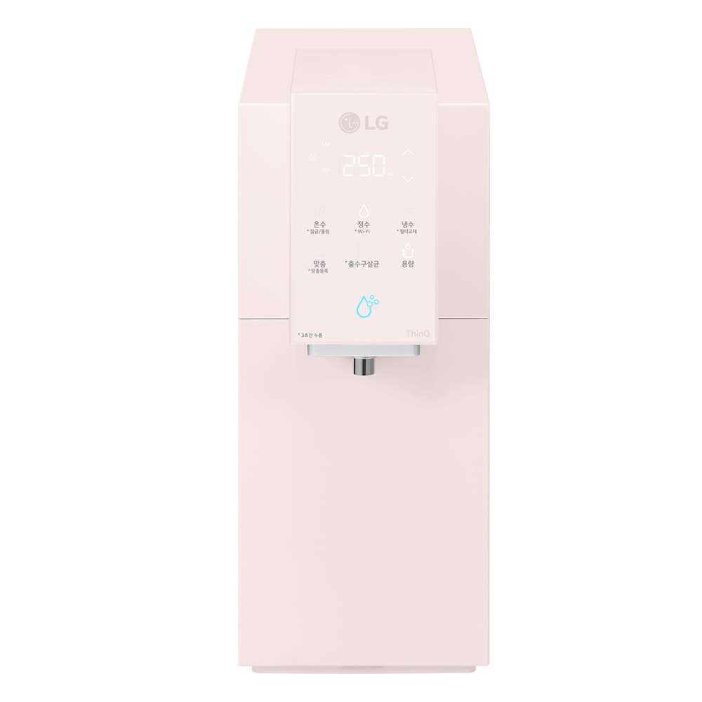 LG 퓨리케어 오브제컬렉션 정수기(맞춤 출수, 냉온정, 카밍핑크) WD523VPT
